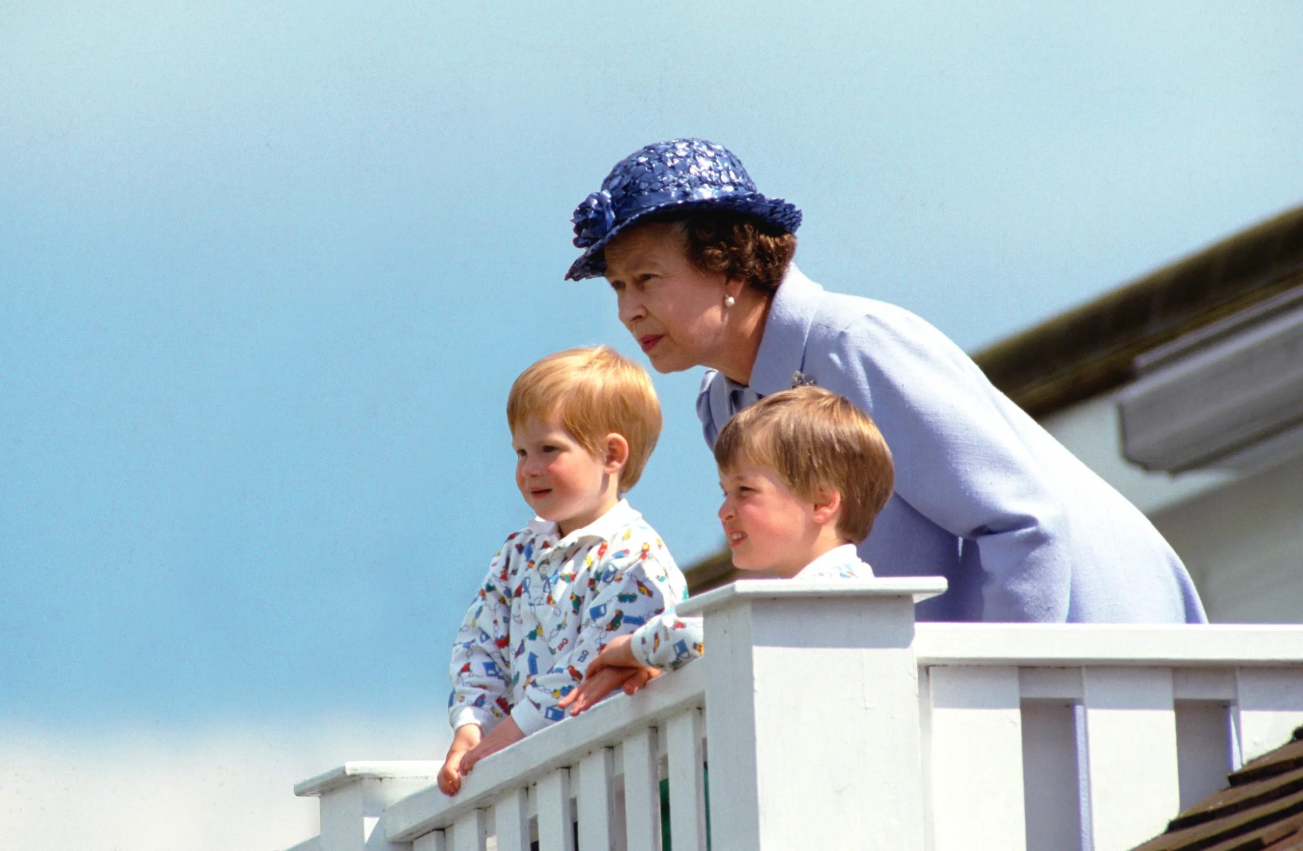 Koningin Elizabeth in 1987