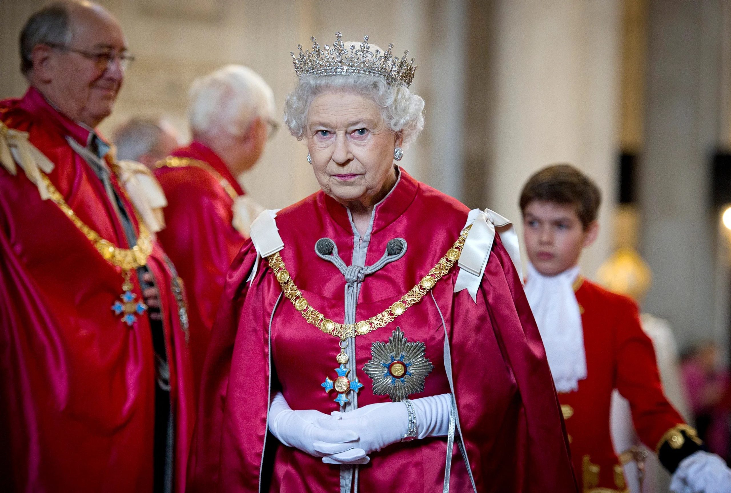 Koningin Elizabeth in 2012