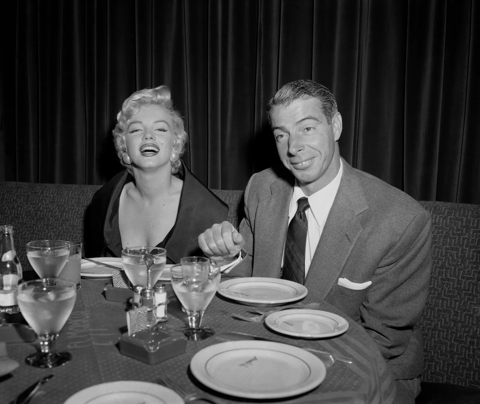 Marilyn Monroe en Joe DiMaggio