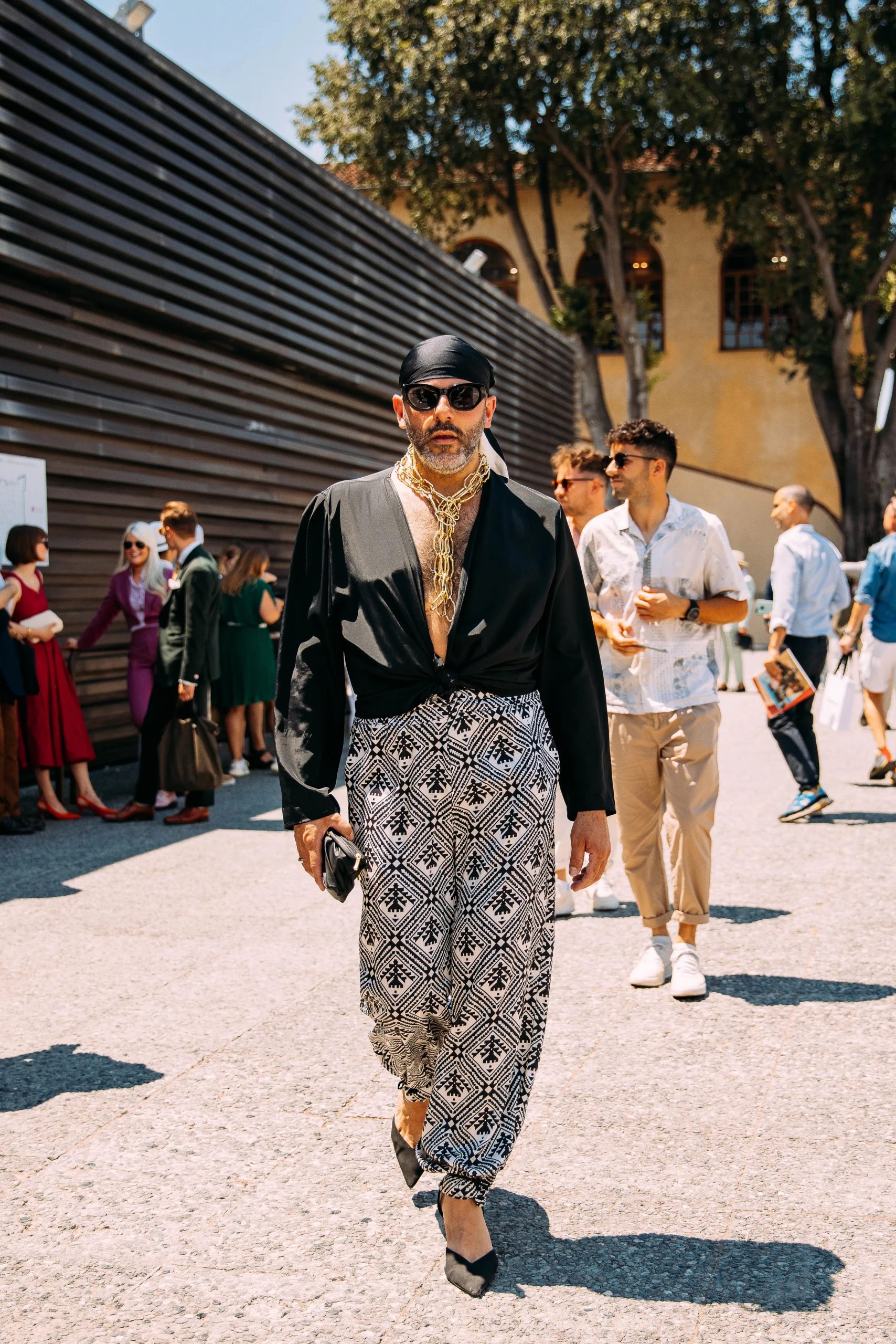 Streetstyle Pitti Uomo lente 2023