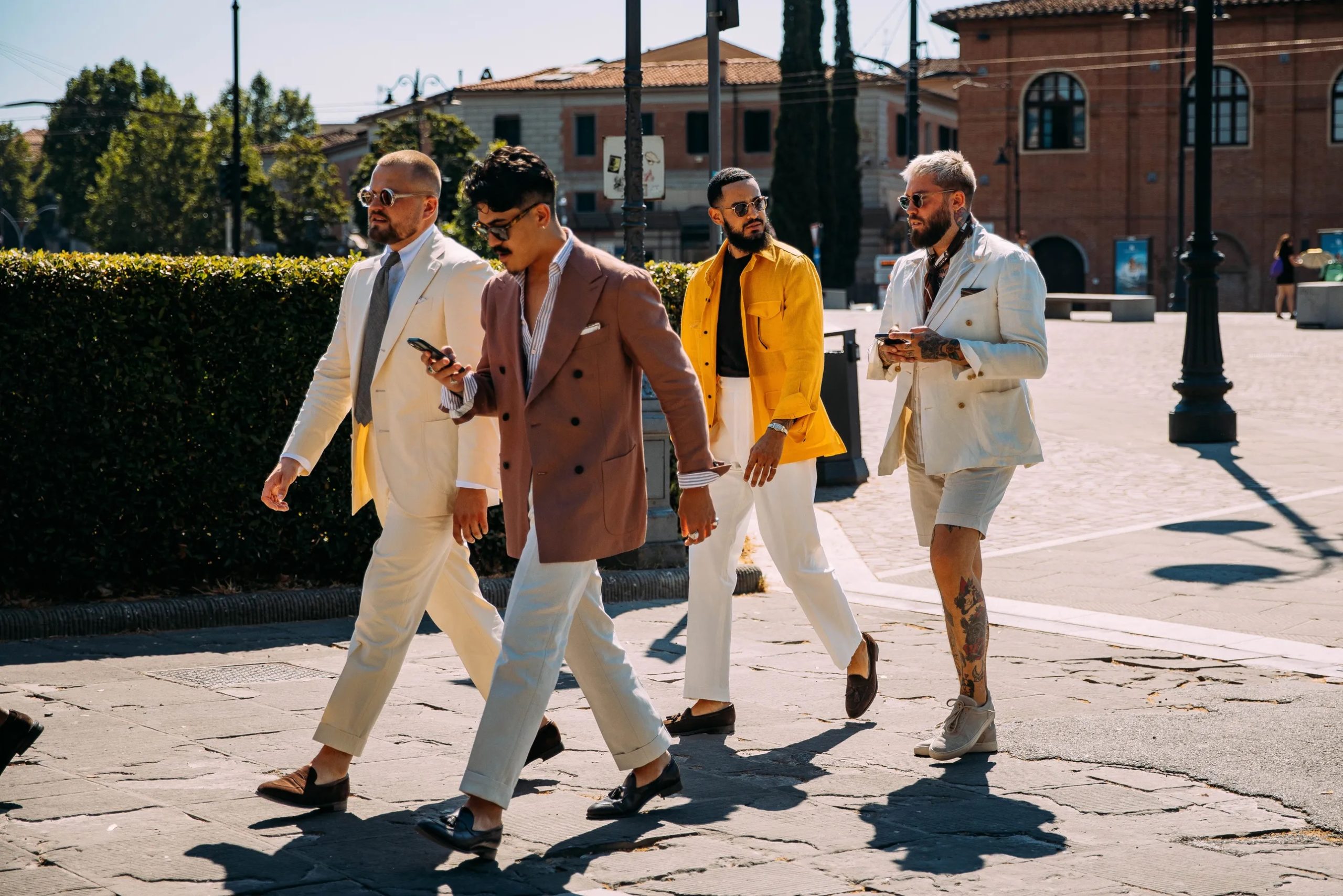 Streetstyle Pitti Uomo lente 2023