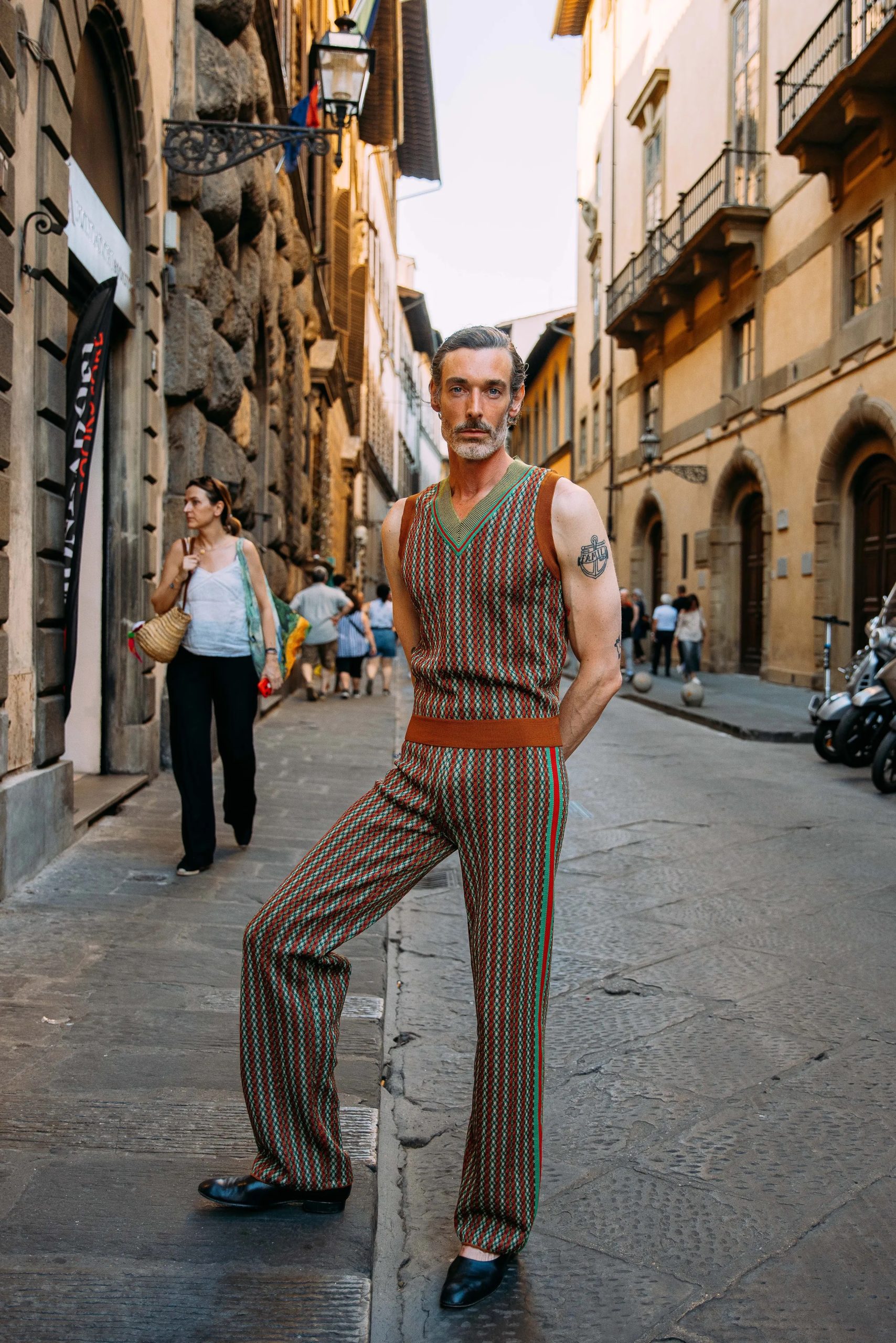 Streetstyle Pitti Uomo lente 2023
