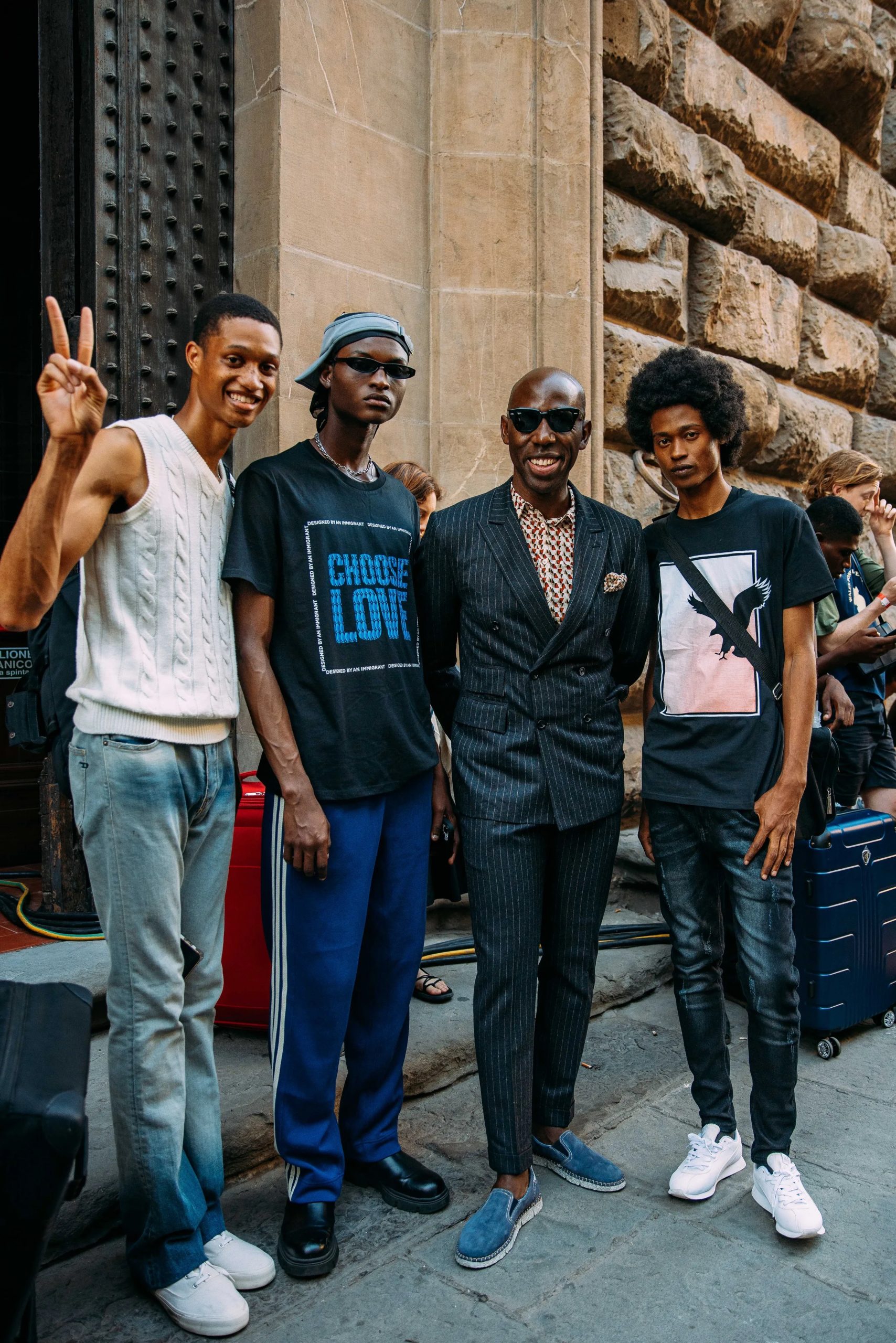 Streetstyle Pitti Uomo lente 2023