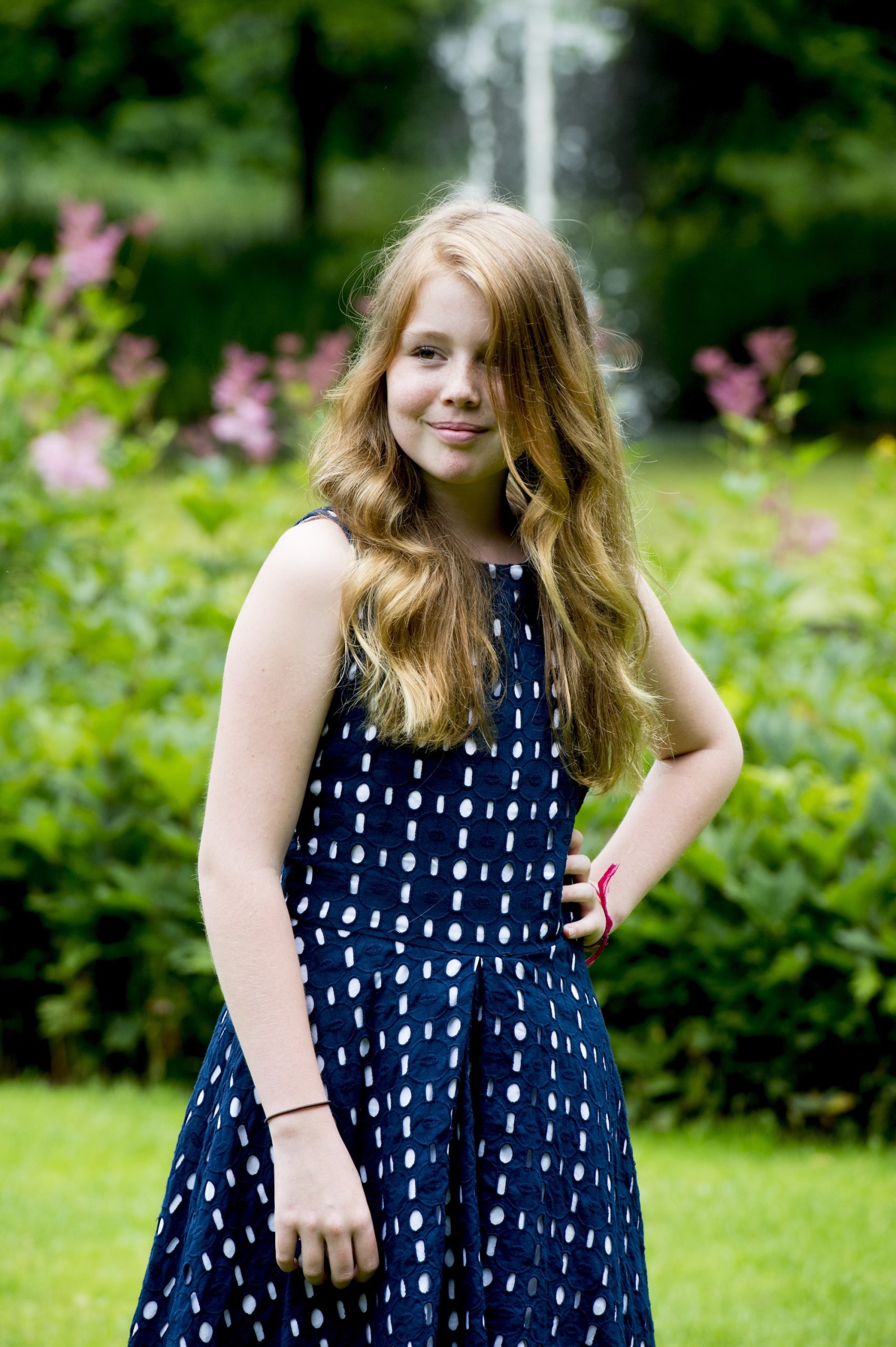 Hand on hip and ready to shine during the summer photo session in 2016.