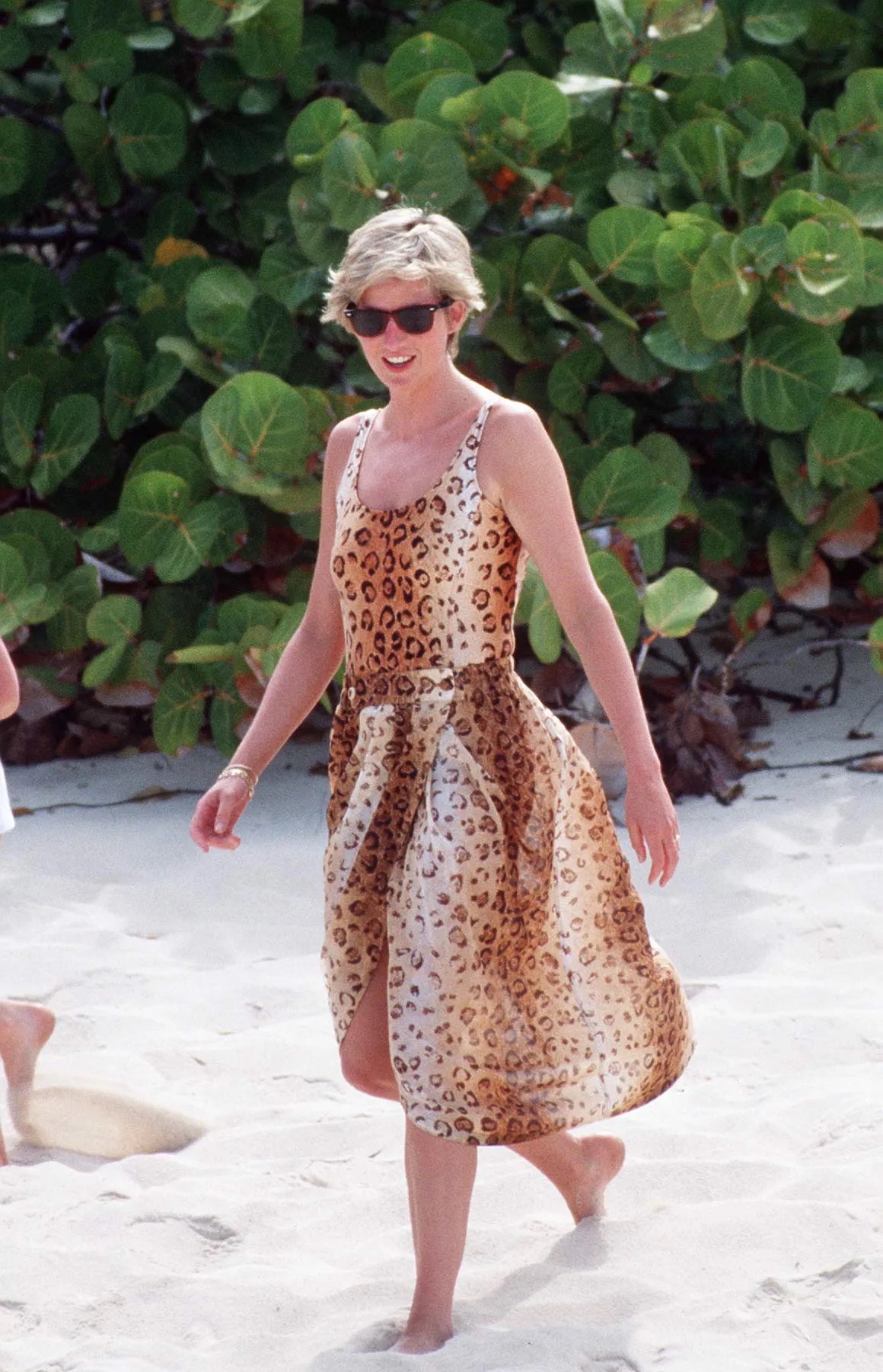 Prinses Diana in een zomerlook