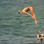 Prinses Diana in een zomerlook