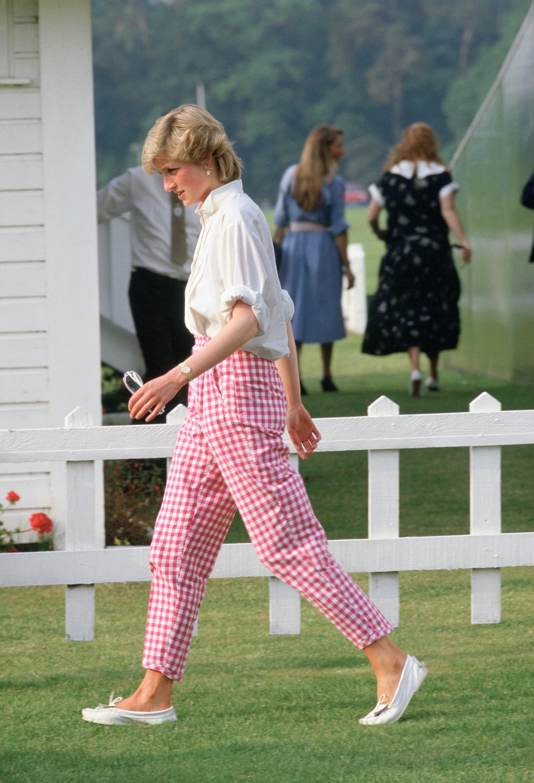 Prinses Diana in een zomerlook