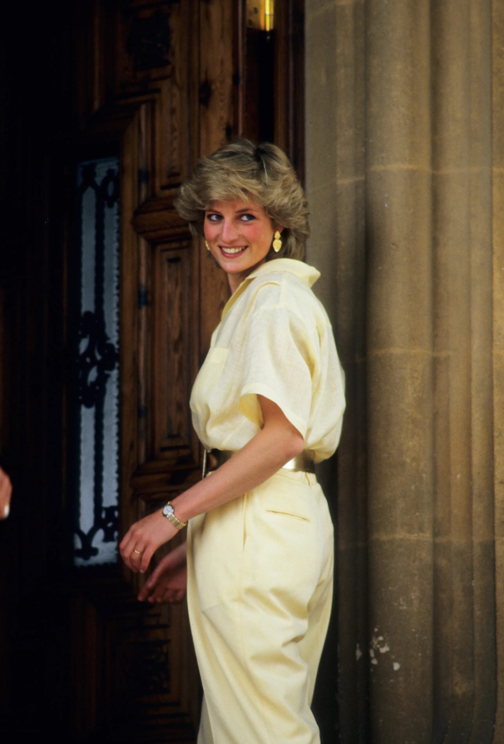 Prinses Diana in een zomerlook