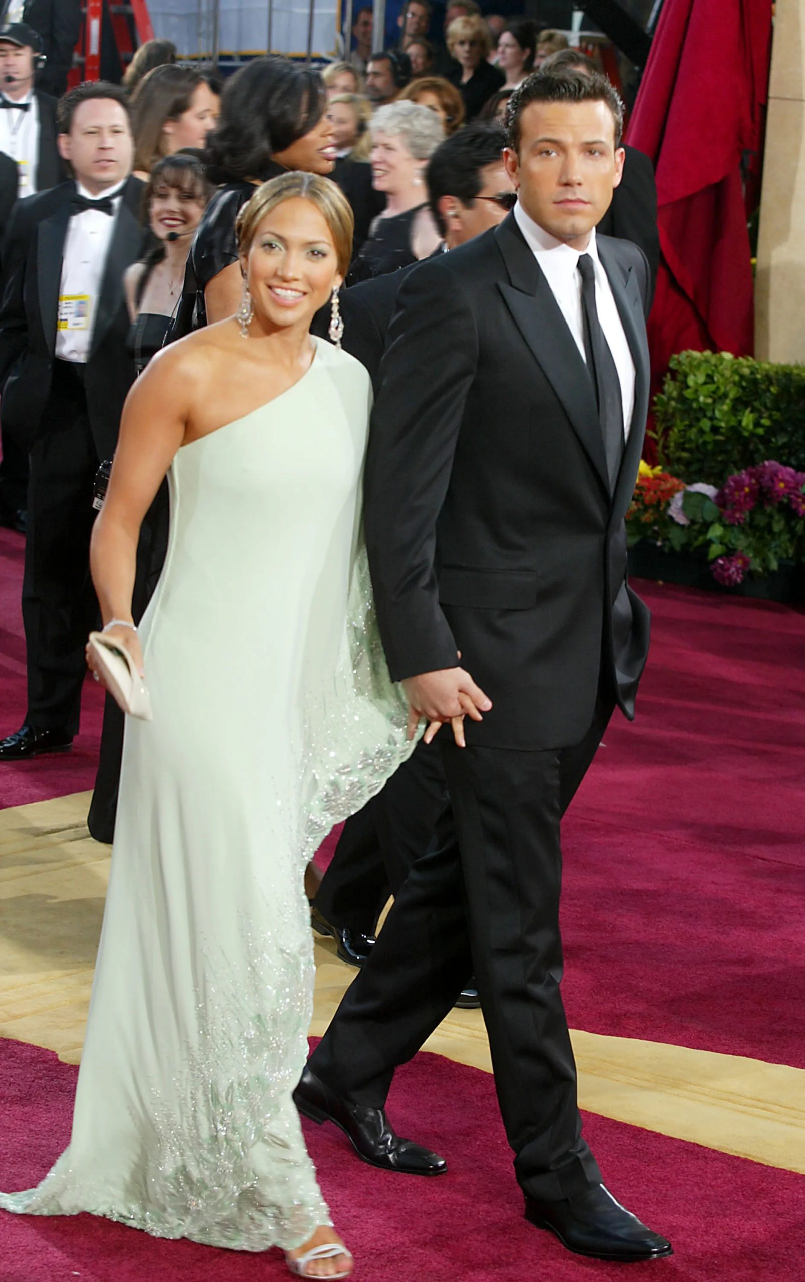 Jennifer Lopez en Ben Affleck in maart 2003