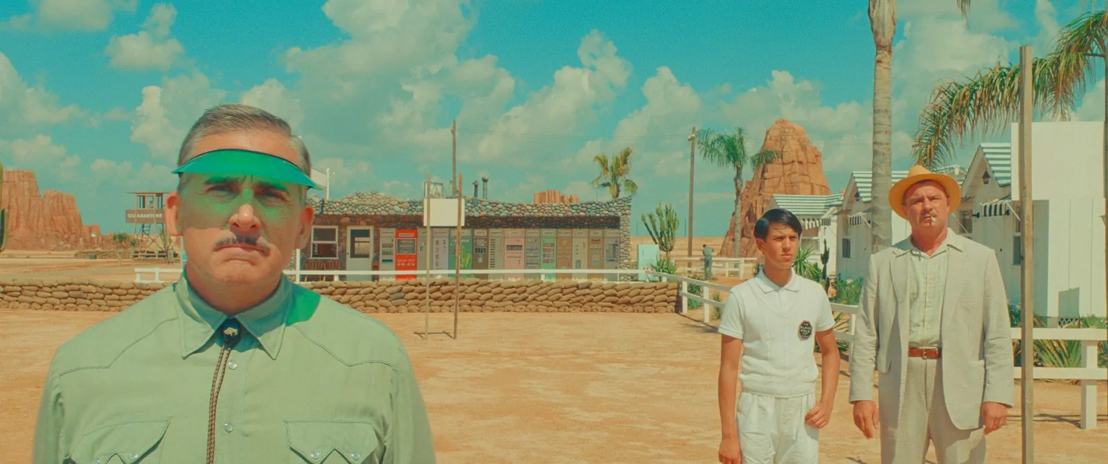 Steve Carell in een scene in de nieuwe Wes Anderson film