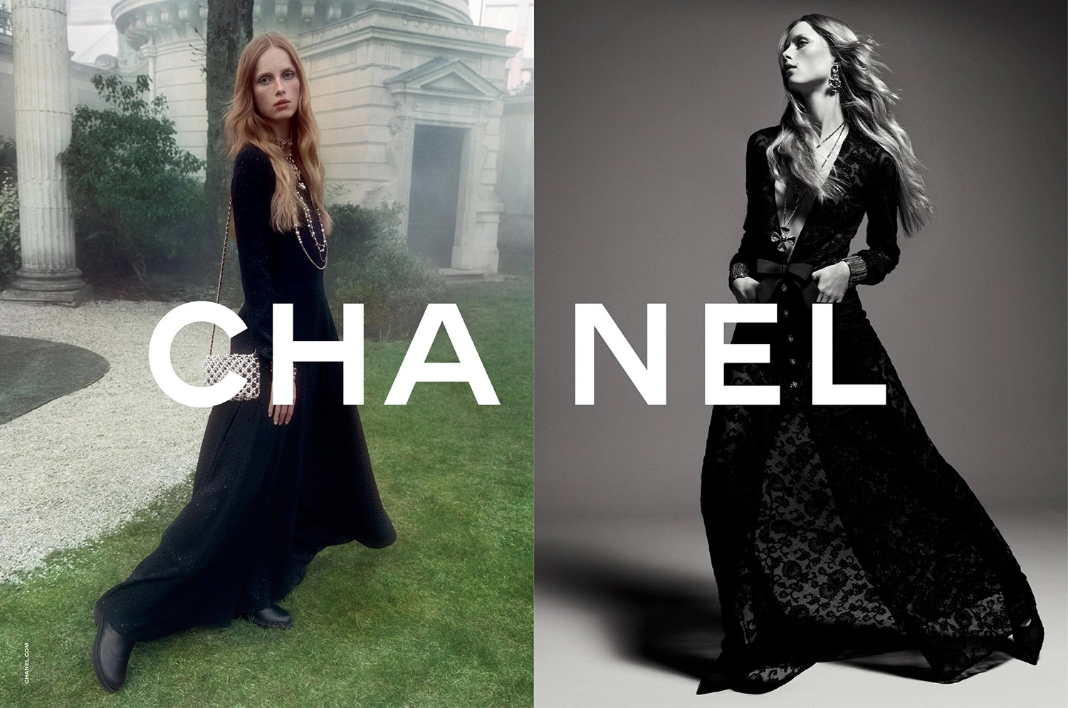 Rianne van Rompaey voor Chanel herfst/winter 2022 campagne