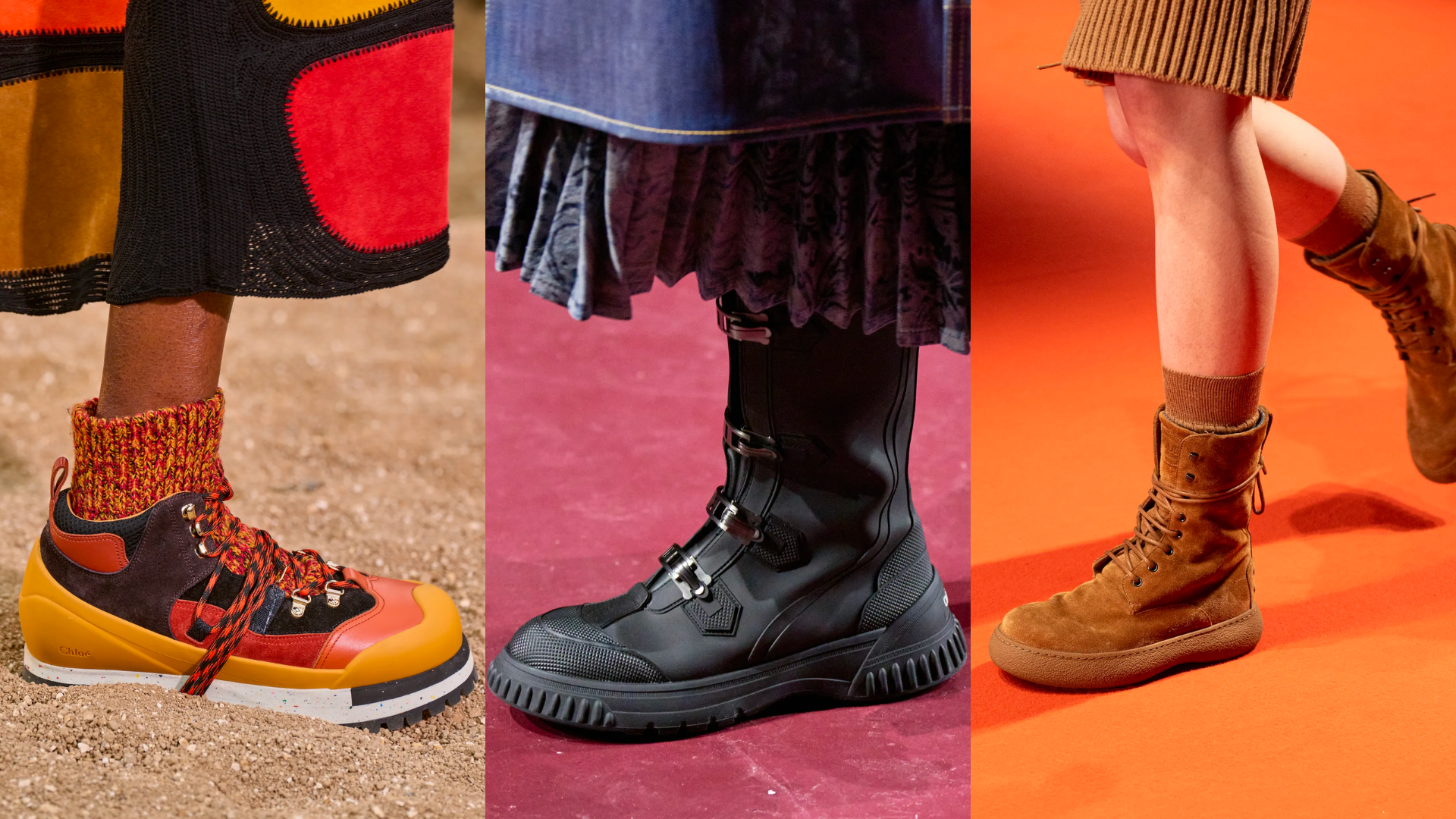 gorpcore bergschoenen schoenentrends schoenen herfst winter najaar 2022 2023