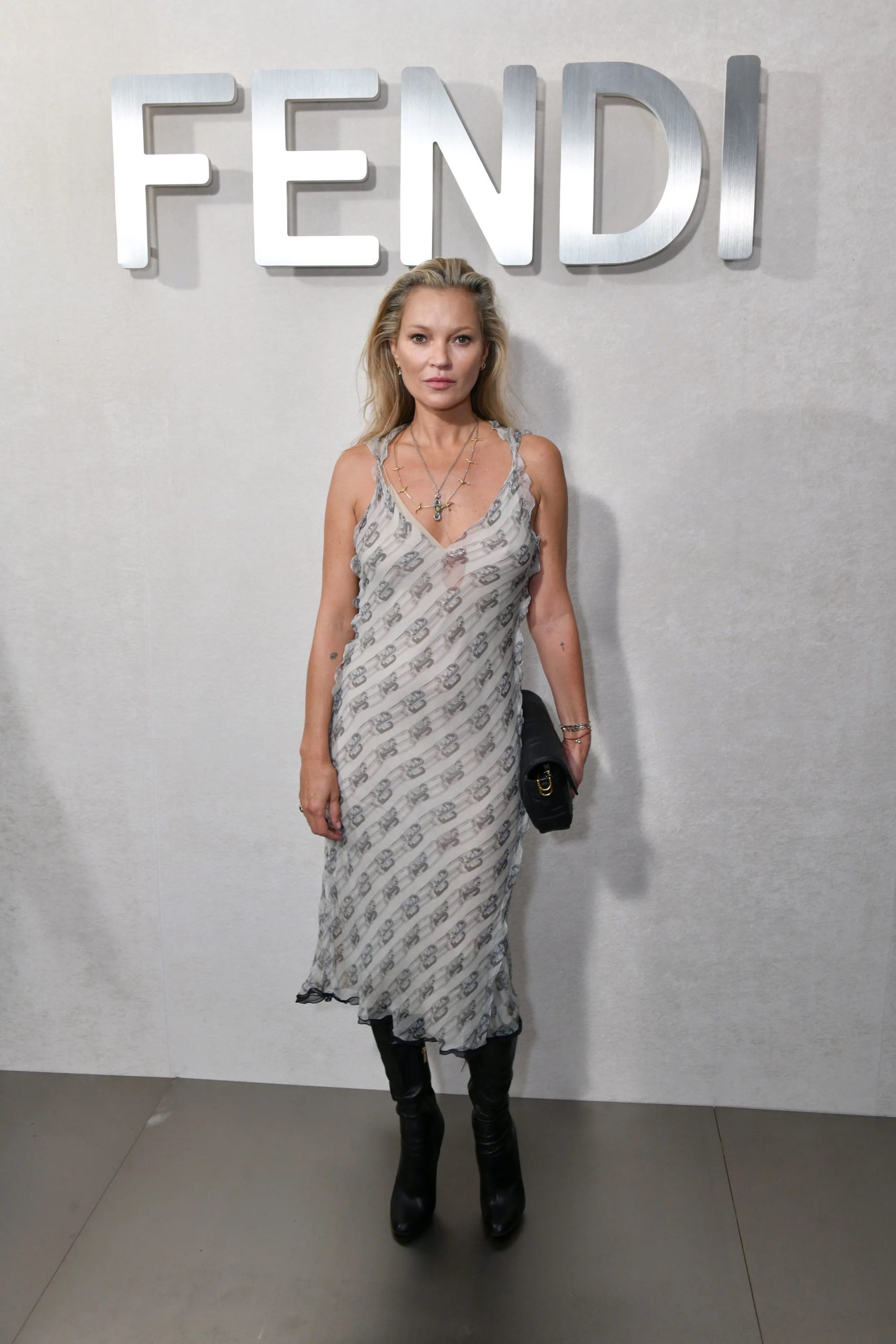 Kate Moss bij Fendi