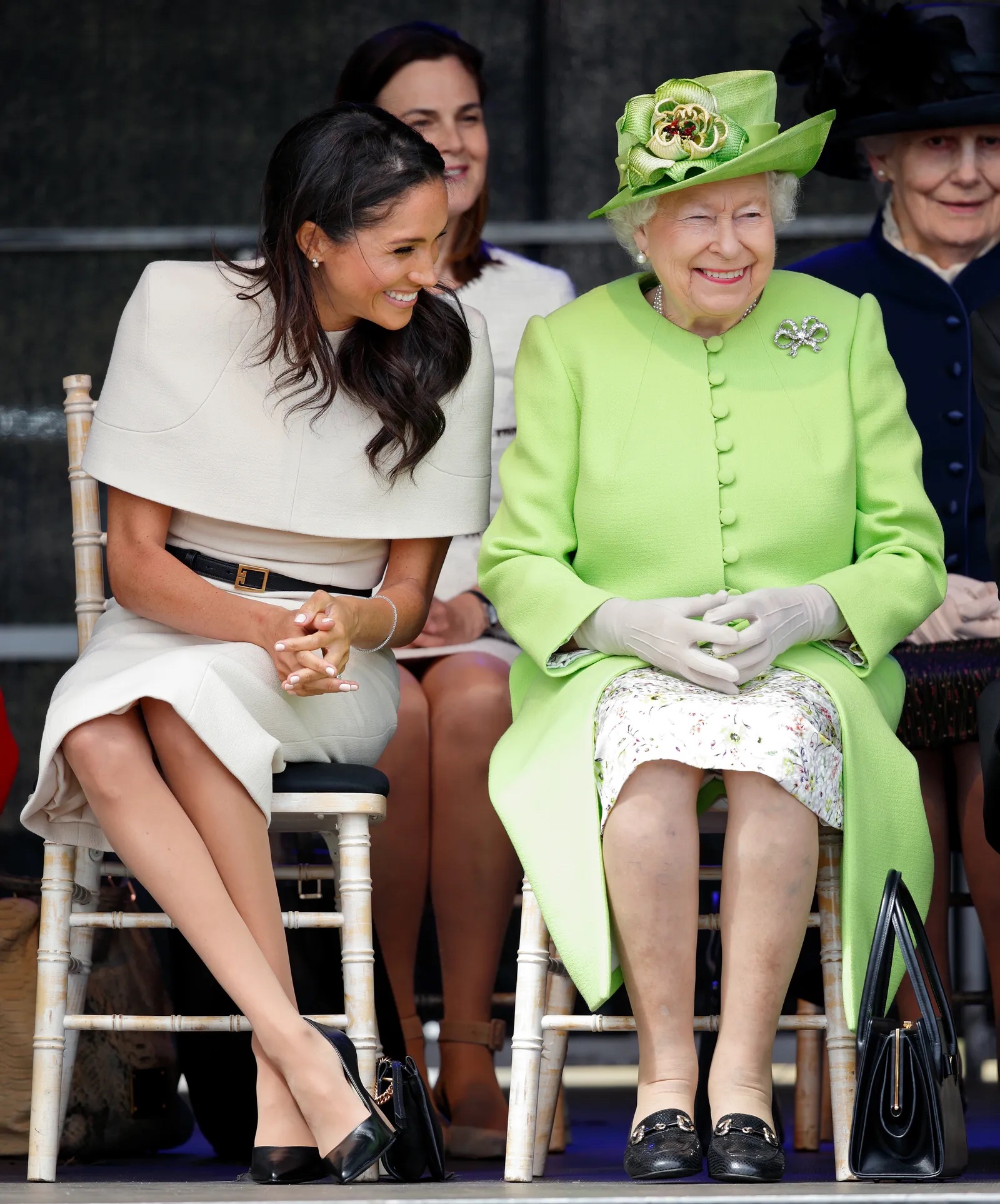 Meghan Markle en Queen Elizabeth