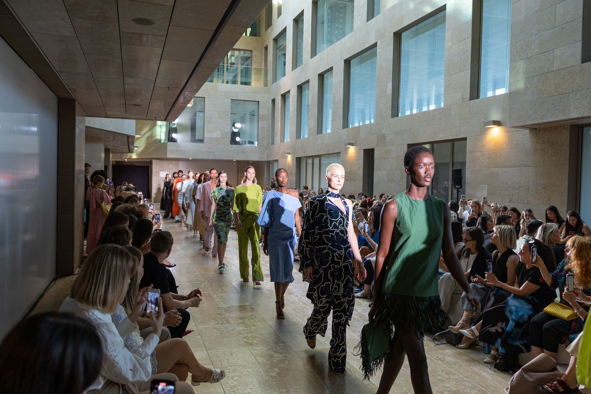 De show van Natan op de laatste dag van Amsterdam Fashion Week