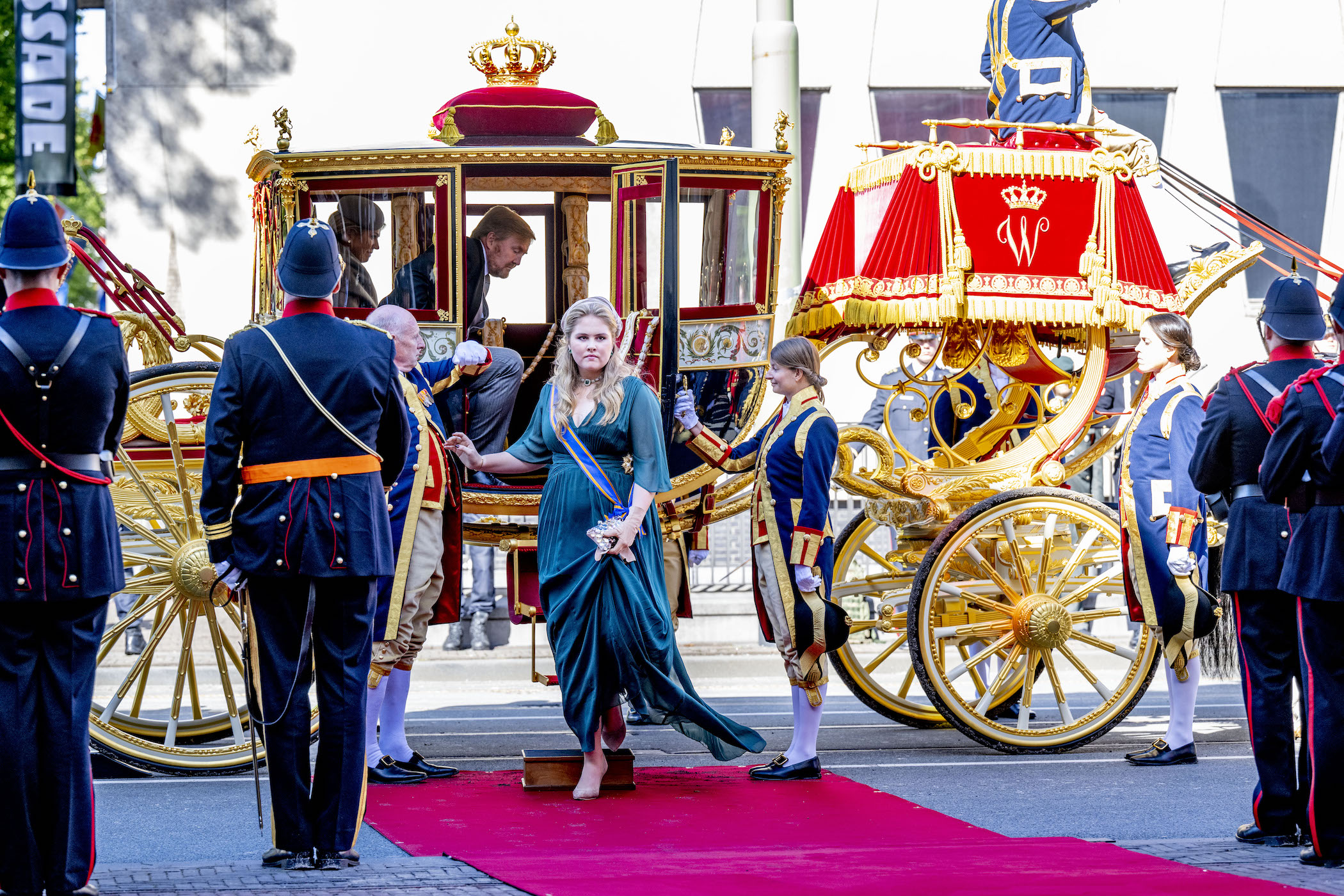 Prinsjesdag 2022 Amalia Prinses Amalia maakt debuut tijdens Prinsjesdag 2022 - Vogue NL