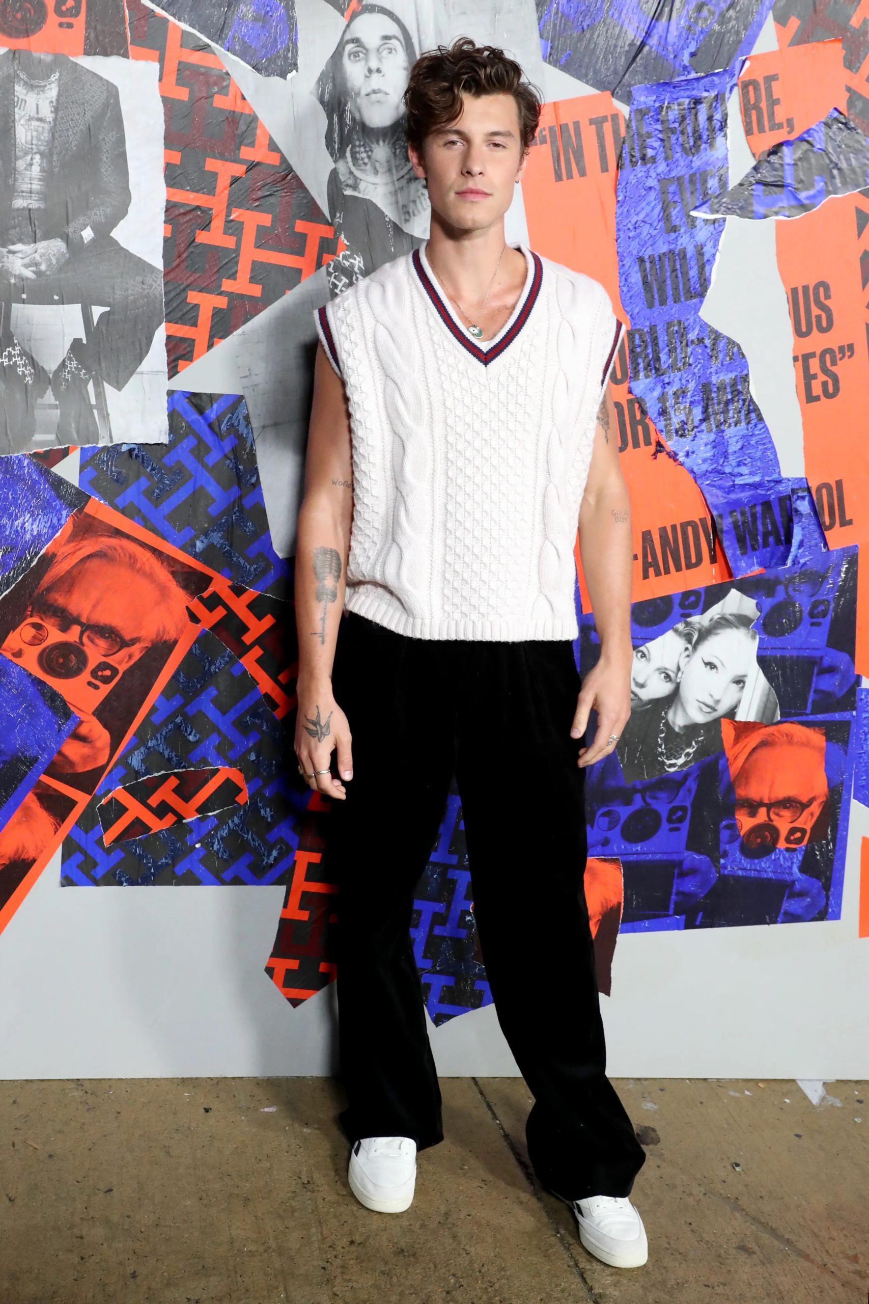 Shawn Mendes bij Tommy Hilfiger