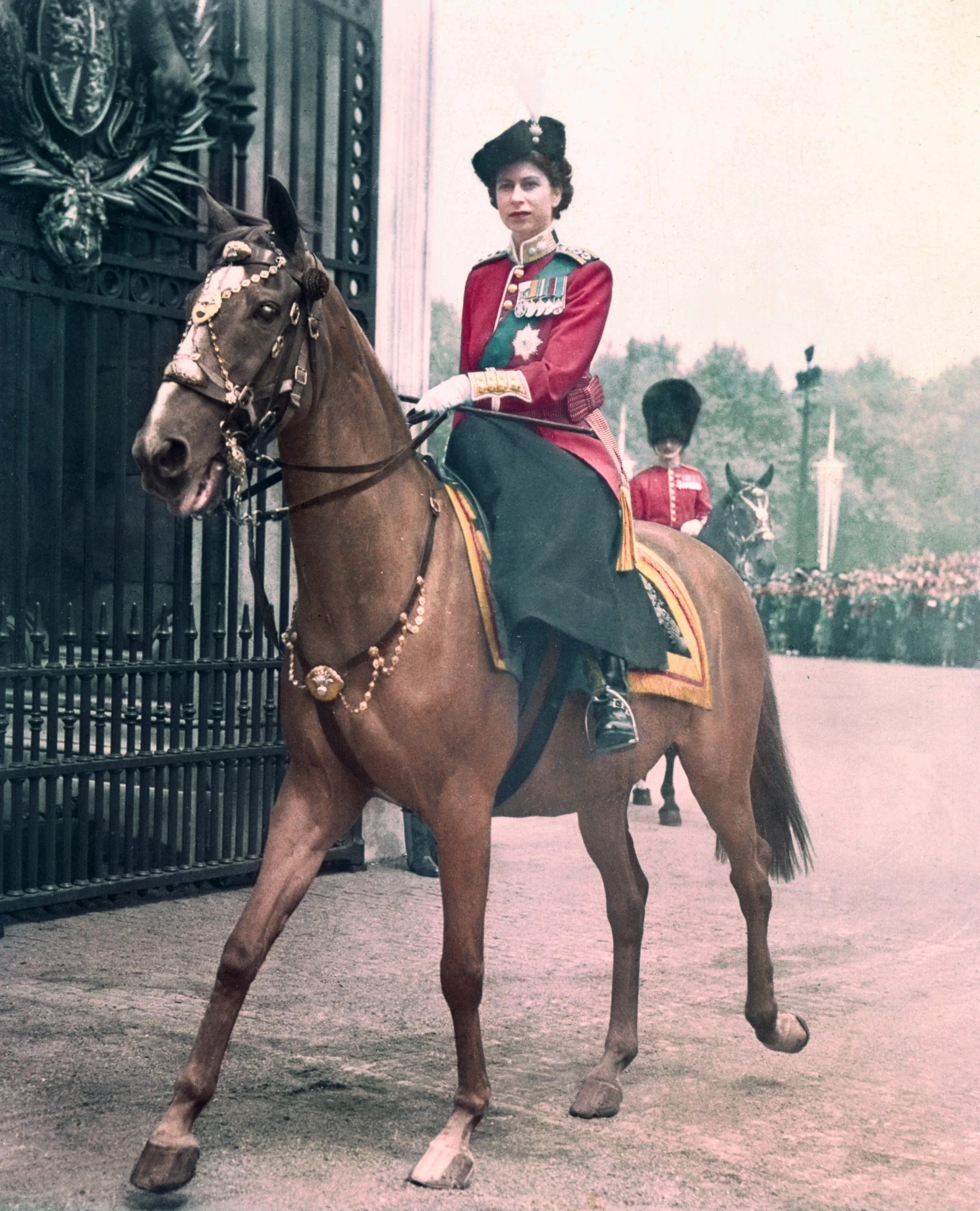 prinses elizabeth trooping of the color