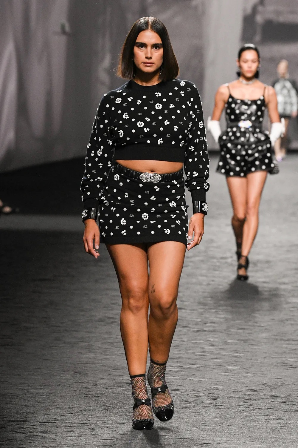 Jill Kortleve op de catwalk bij Chanel