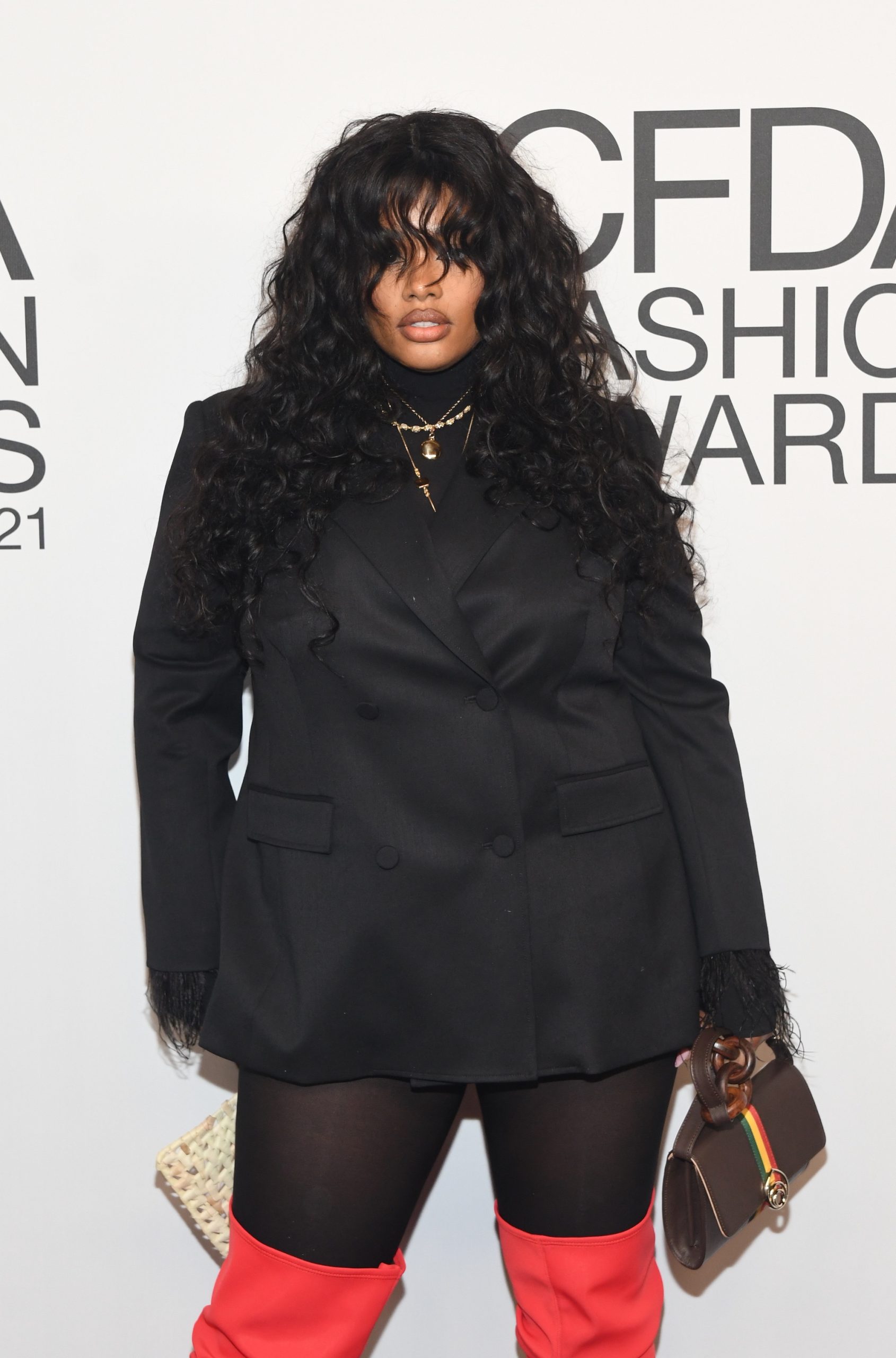 Precious Lee bij de CFDA Fashion Awards 2021
