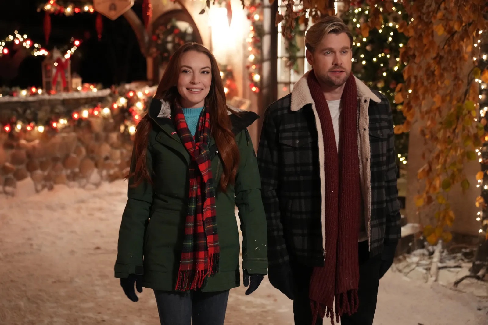 Lindsay Lohan al suo ritorno nel nuovo film di Natale Lindsay Lohan al suo ritorno nel nuovo film di Natale