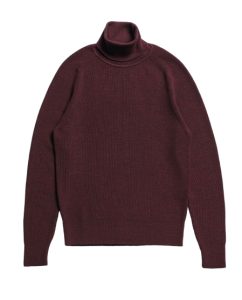 Teym coltrui in burgundy merinowol