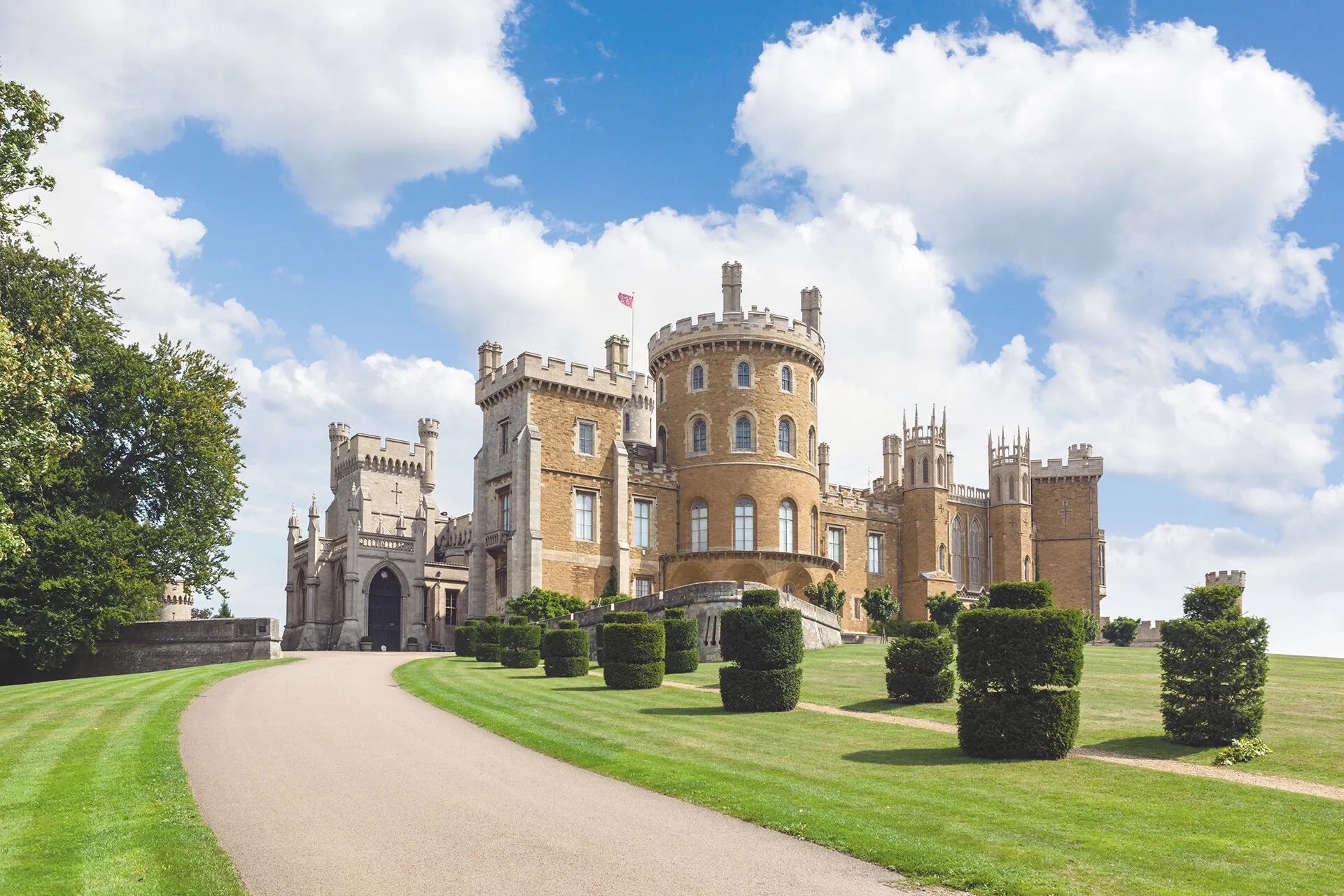 Belvoir Castle is een van locaties in The Crown