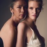 Lara Stone en Linda Spierings