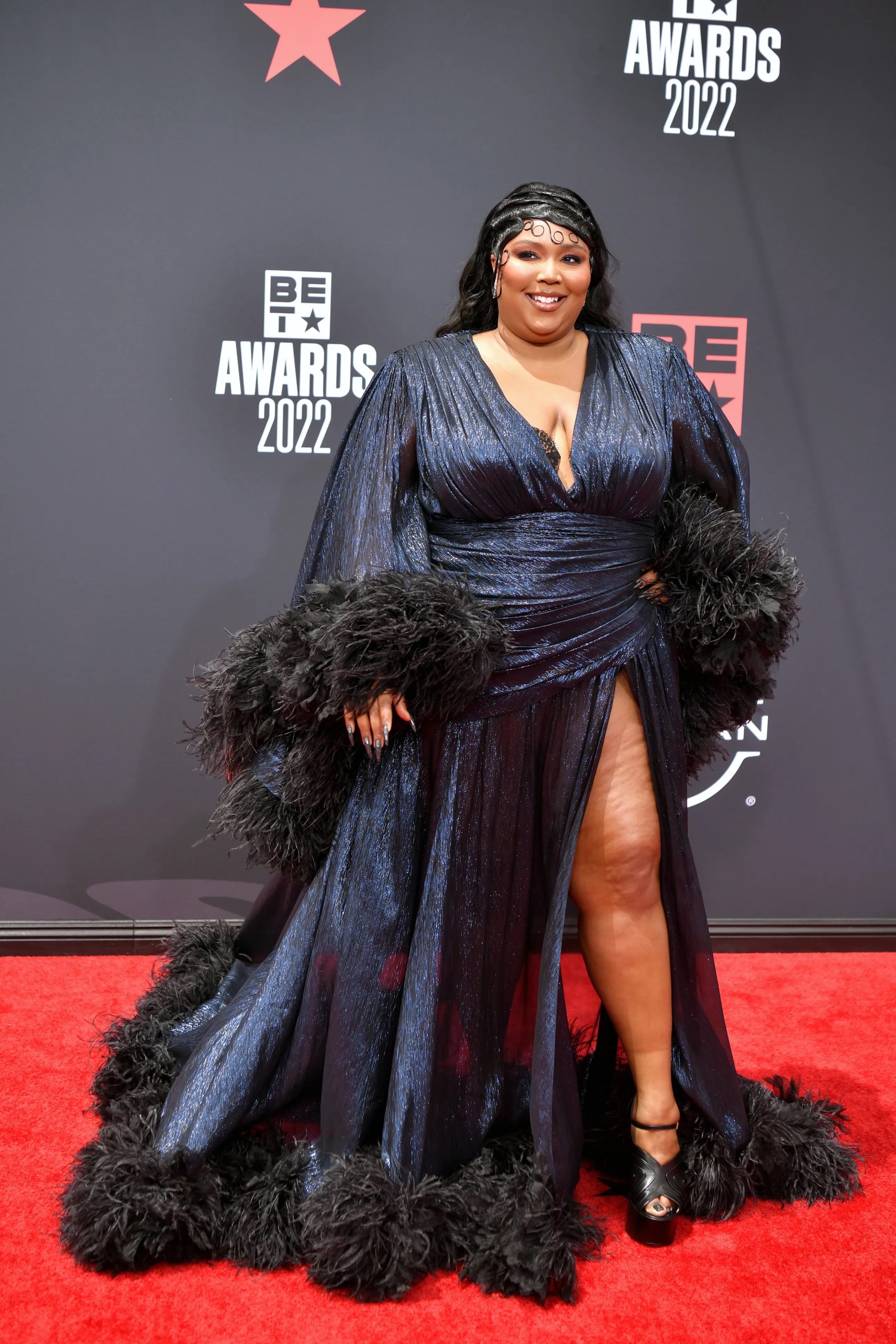 Lizzo woont de BET Awards bij, juni 2022.