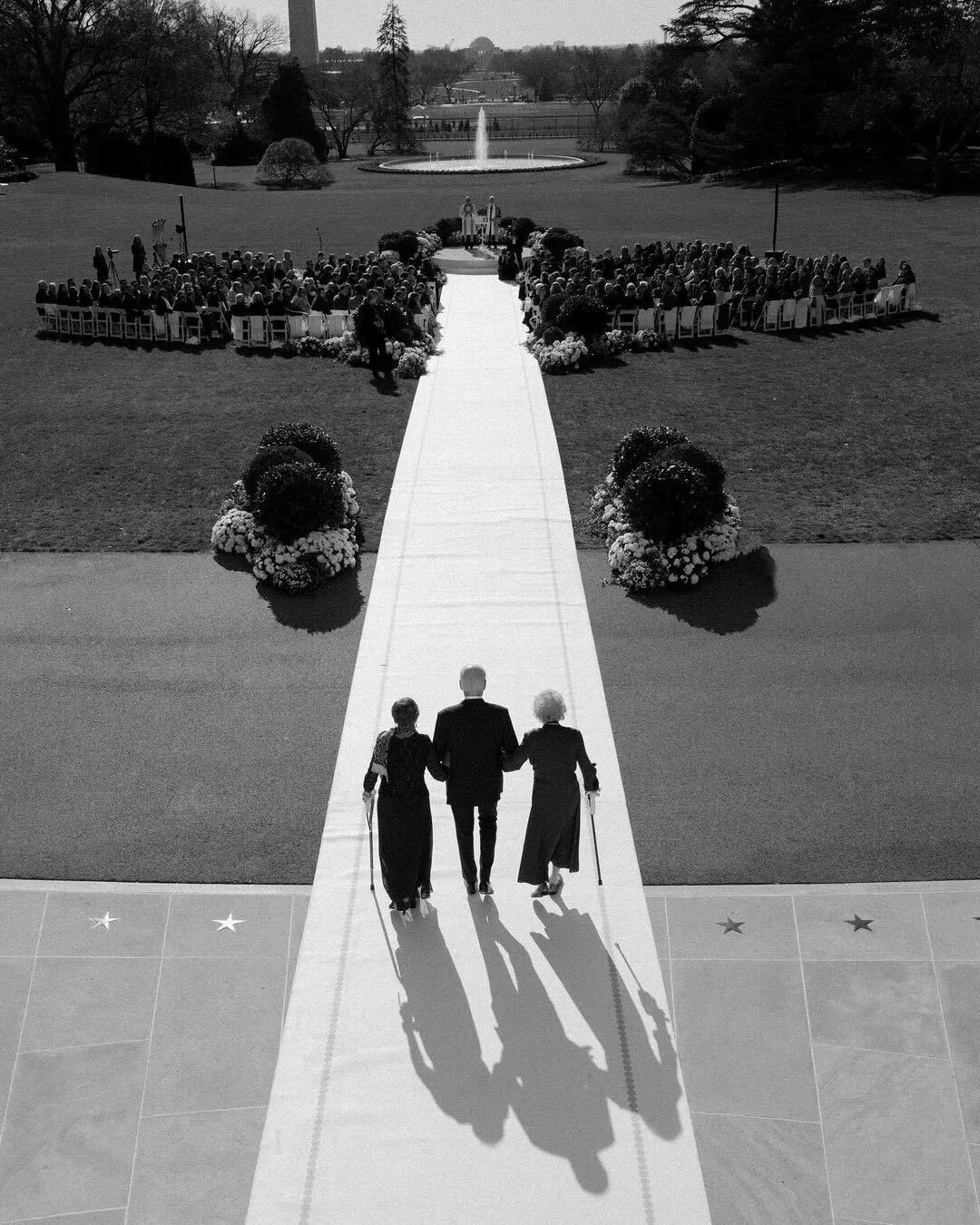De bruiloft van Naomi Biden in het Witte Huis