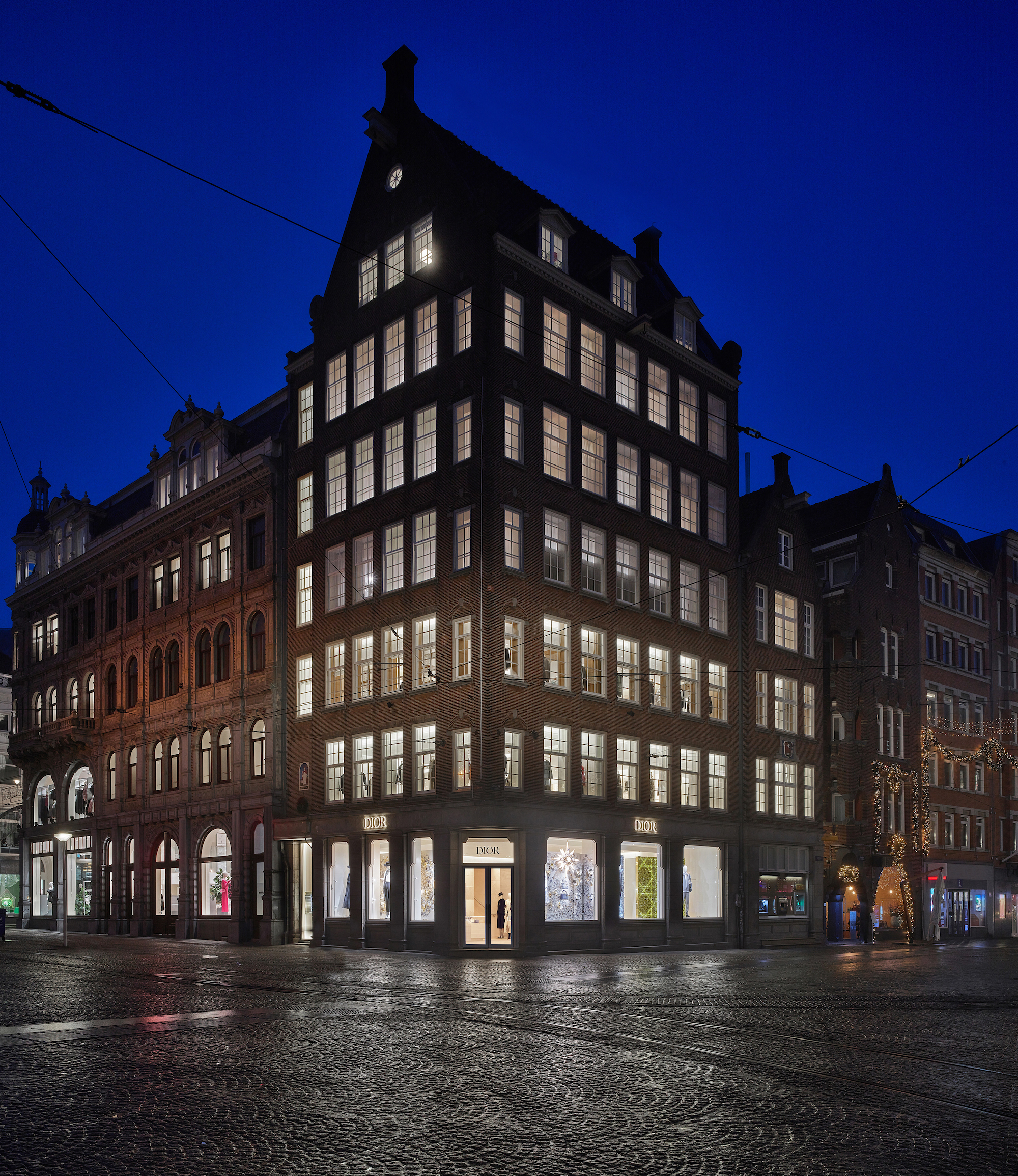 Dior-boetiek op de Dam in Amsterdam