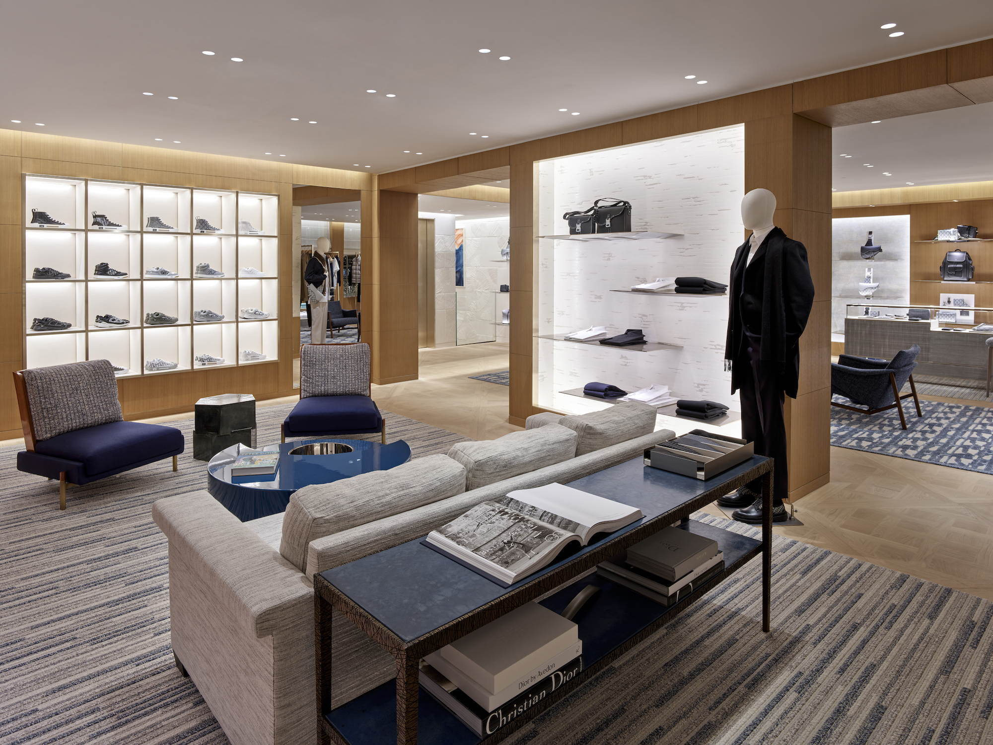 Dior-boetiek op de Dam in Amsterdam