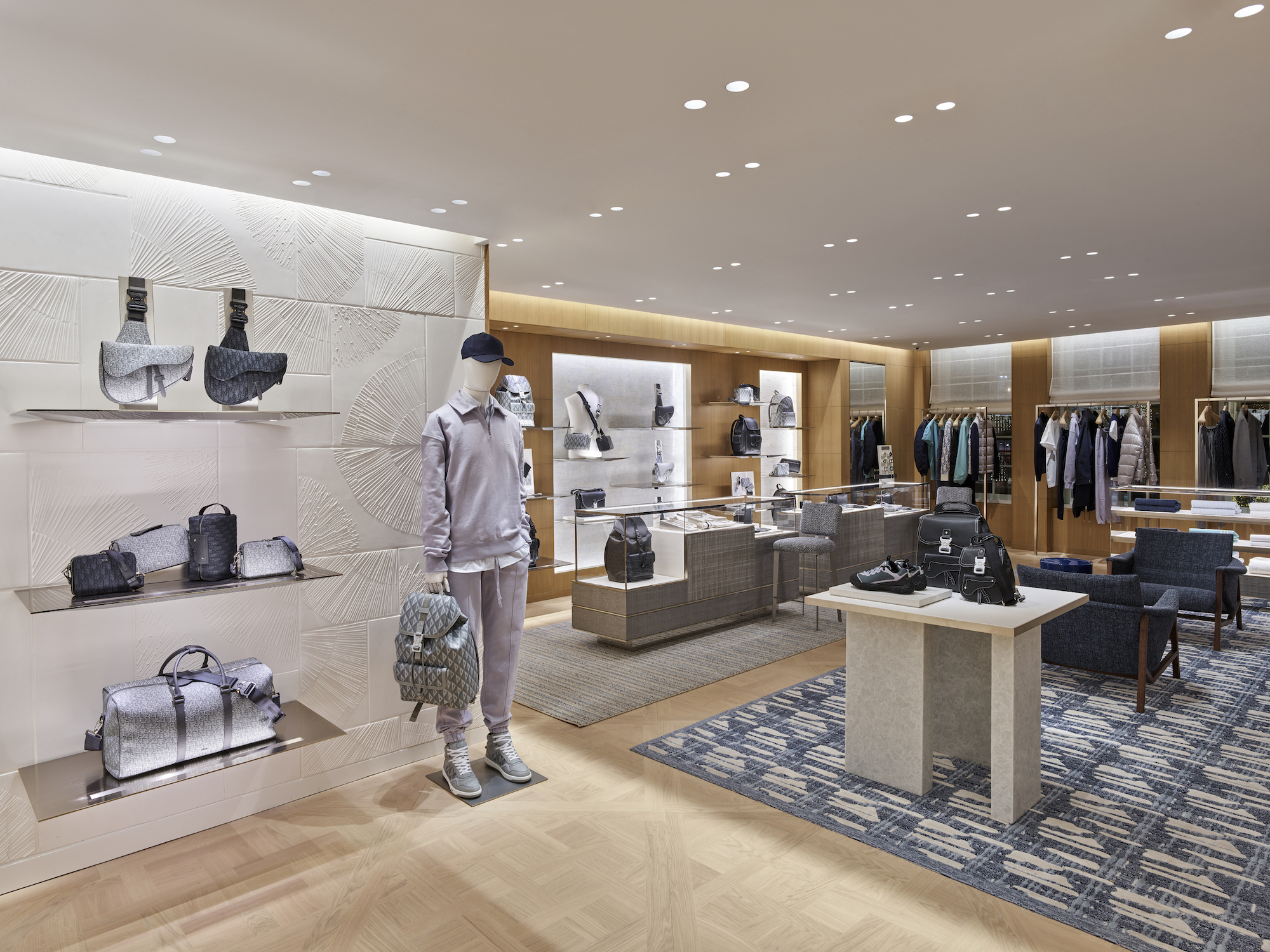 Dior-boetiek op de Dam in Amsterdam