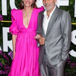 Julia Roberts en George Clooney tijdens een première van 'Ticket to Paradise'