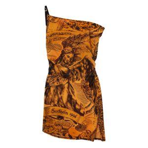 acne studios mesh mini-jurk