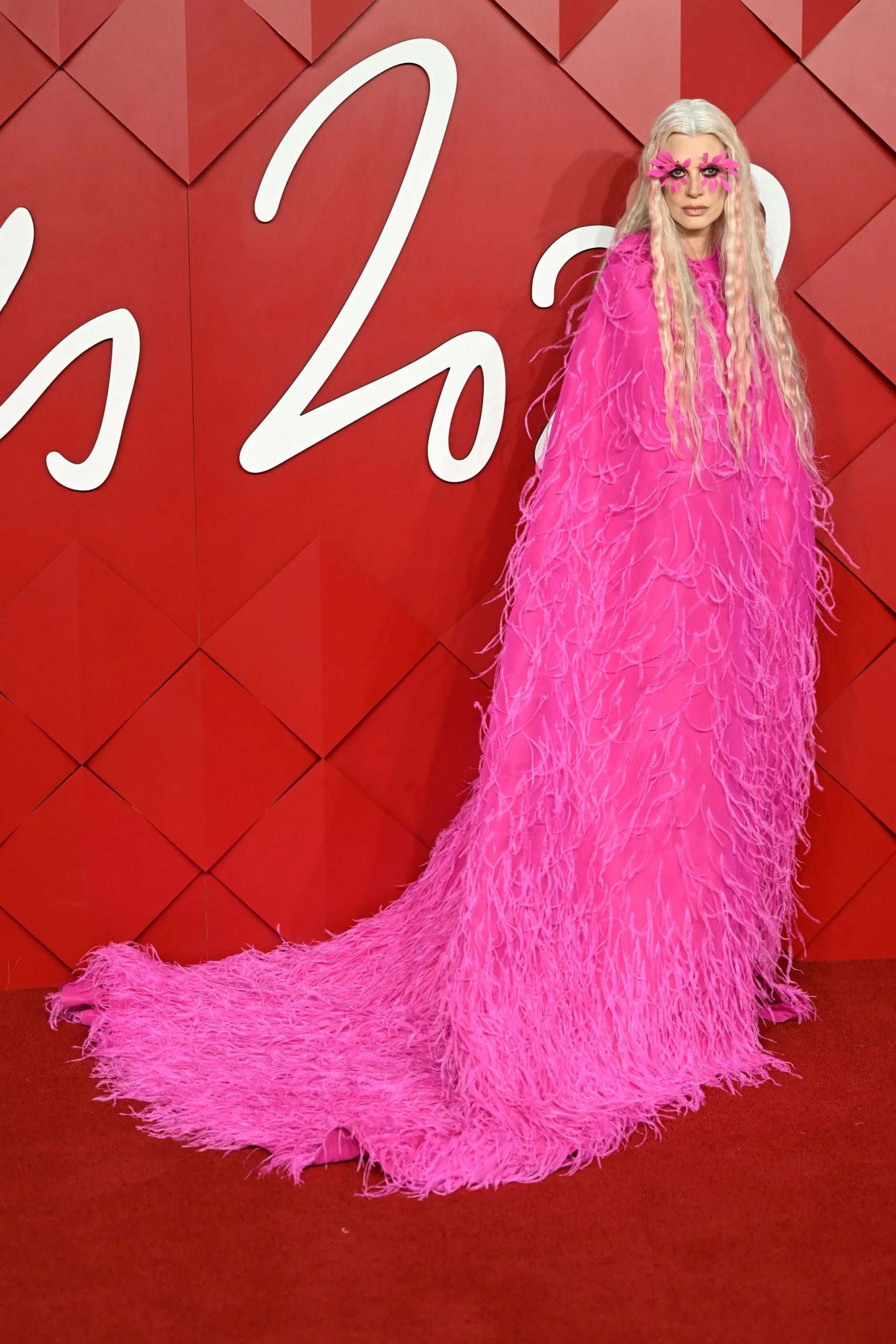 Kristen McMenamy in Valentino