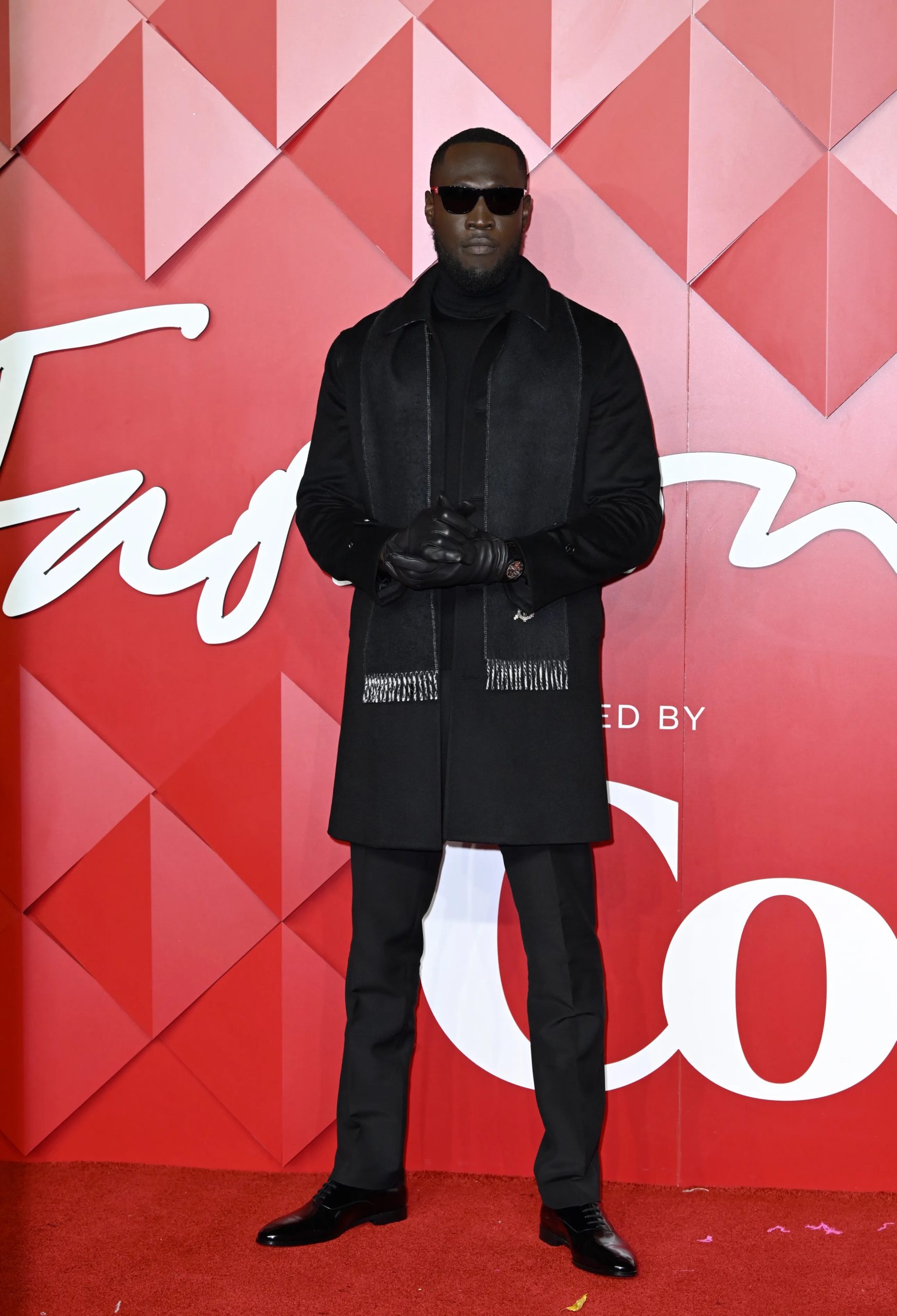Stormzy in Burberry