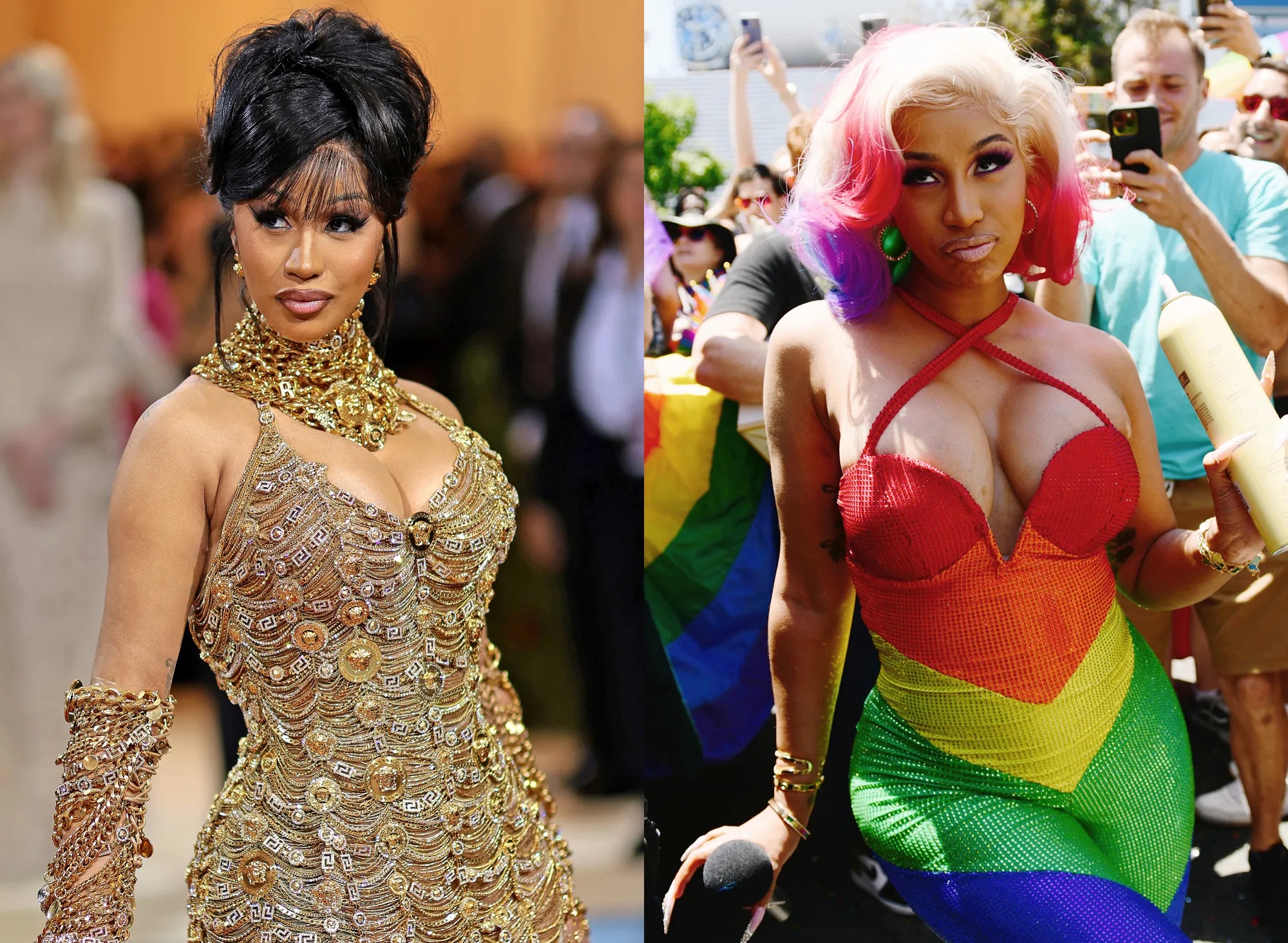 Cardi B onderging een van de grootste haartransformaties onder beroemdheden in 2022