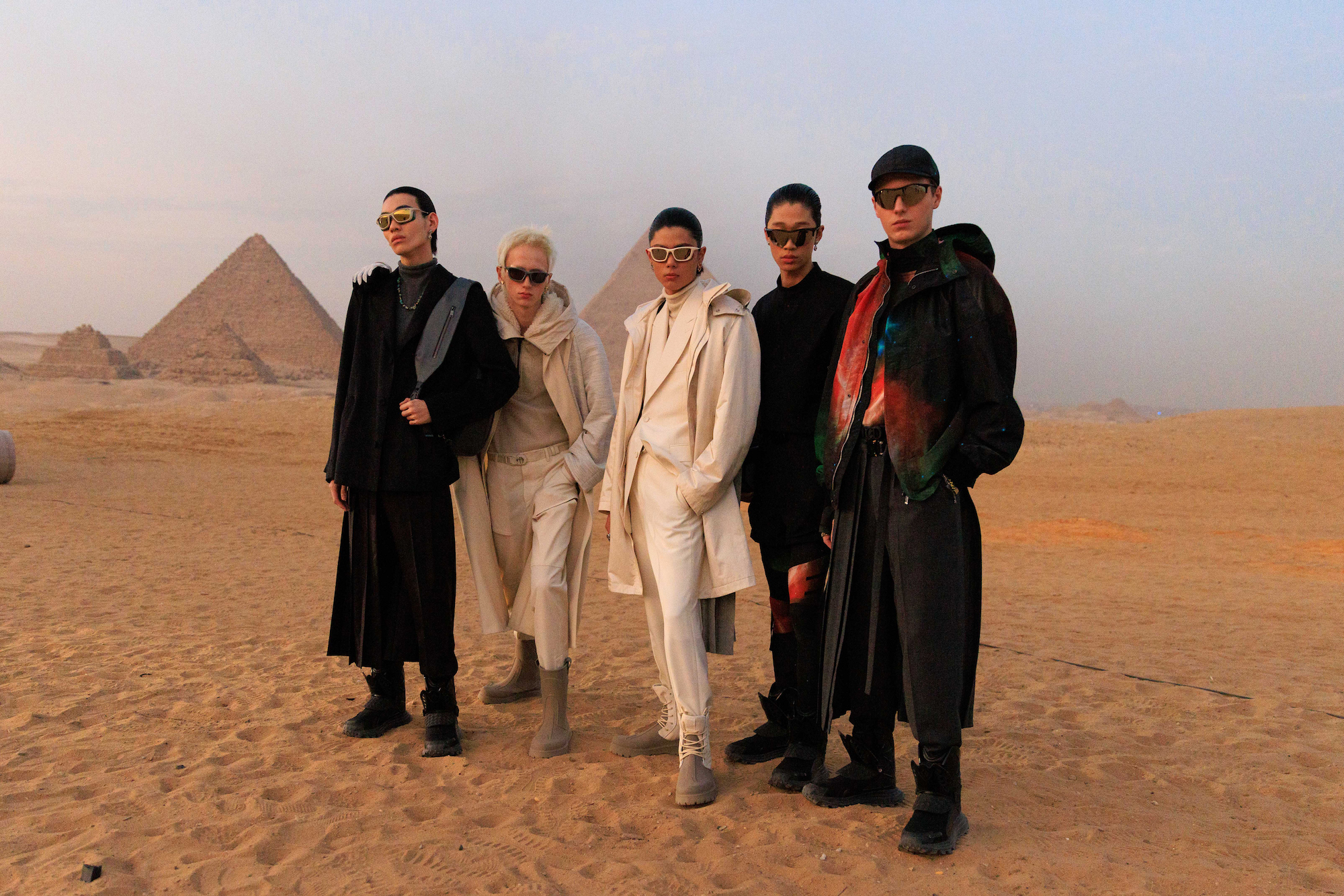 Dior-show in Egypte