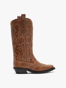 Ganni cowboy laarzen