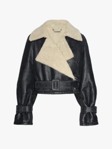 Nour Hammour Hatti shearling jas