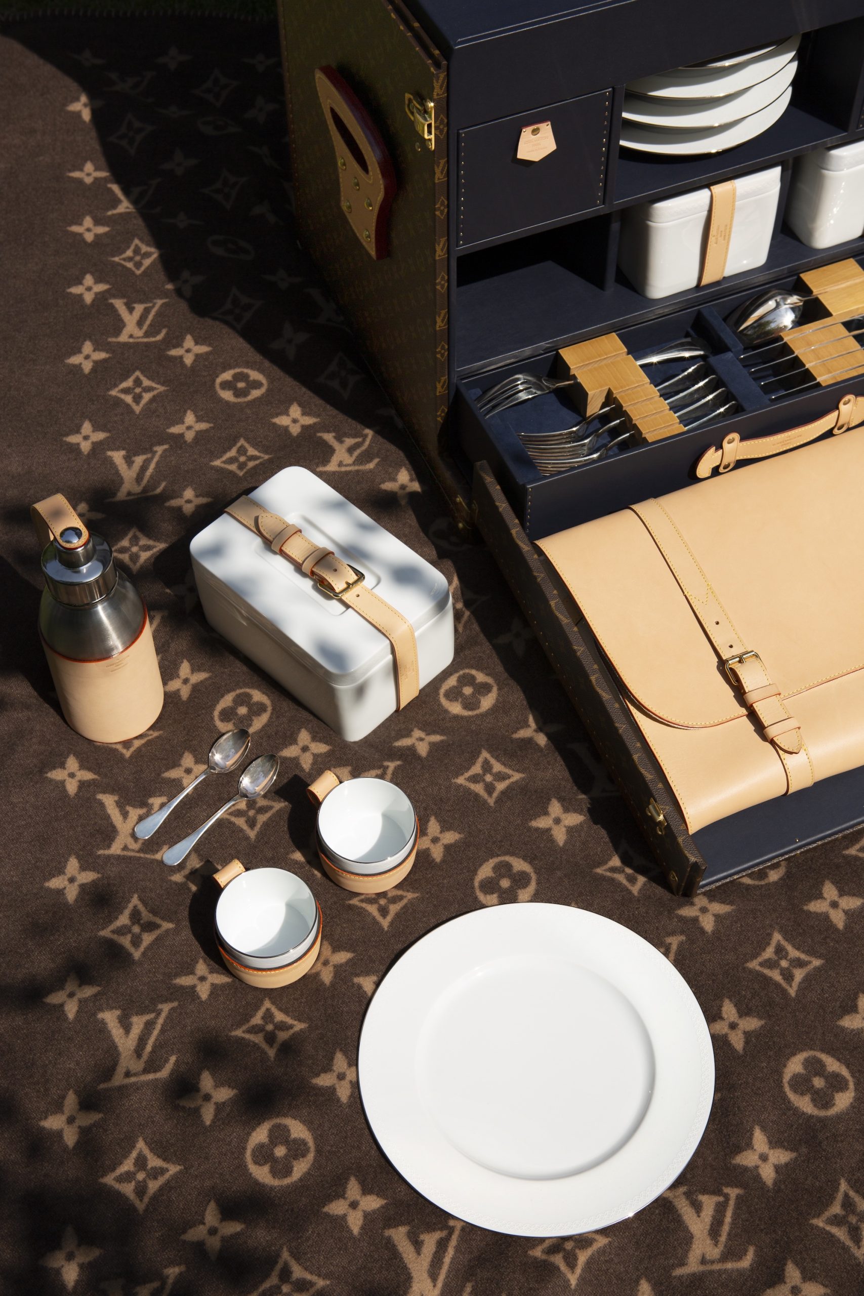 Picknickset van Louis Vuitton