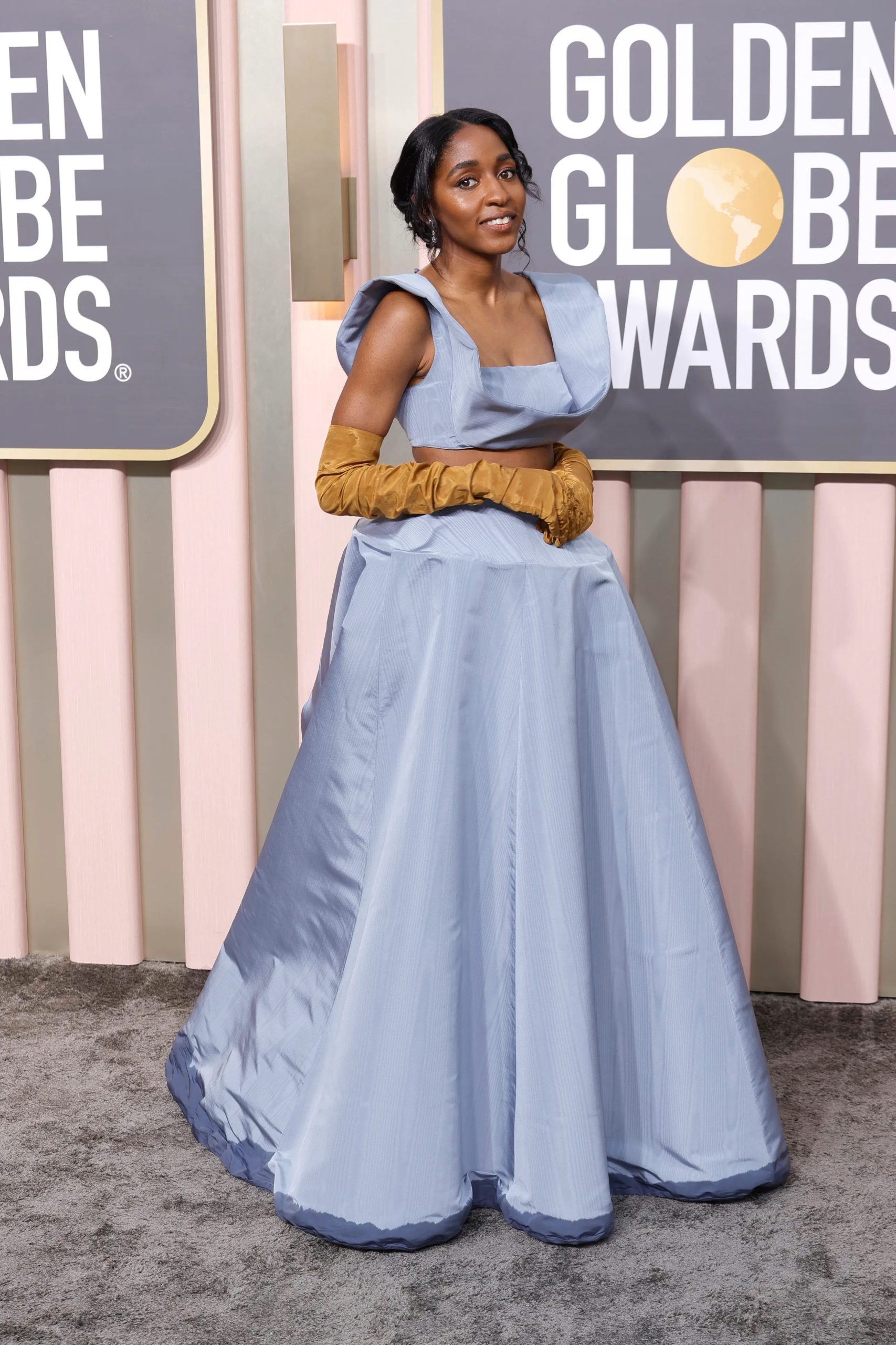 Ayo Edebiri in Rosie Assoulin