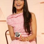 Bella Hadid tijdens de Create & Cultivate Hosts LA Conference
