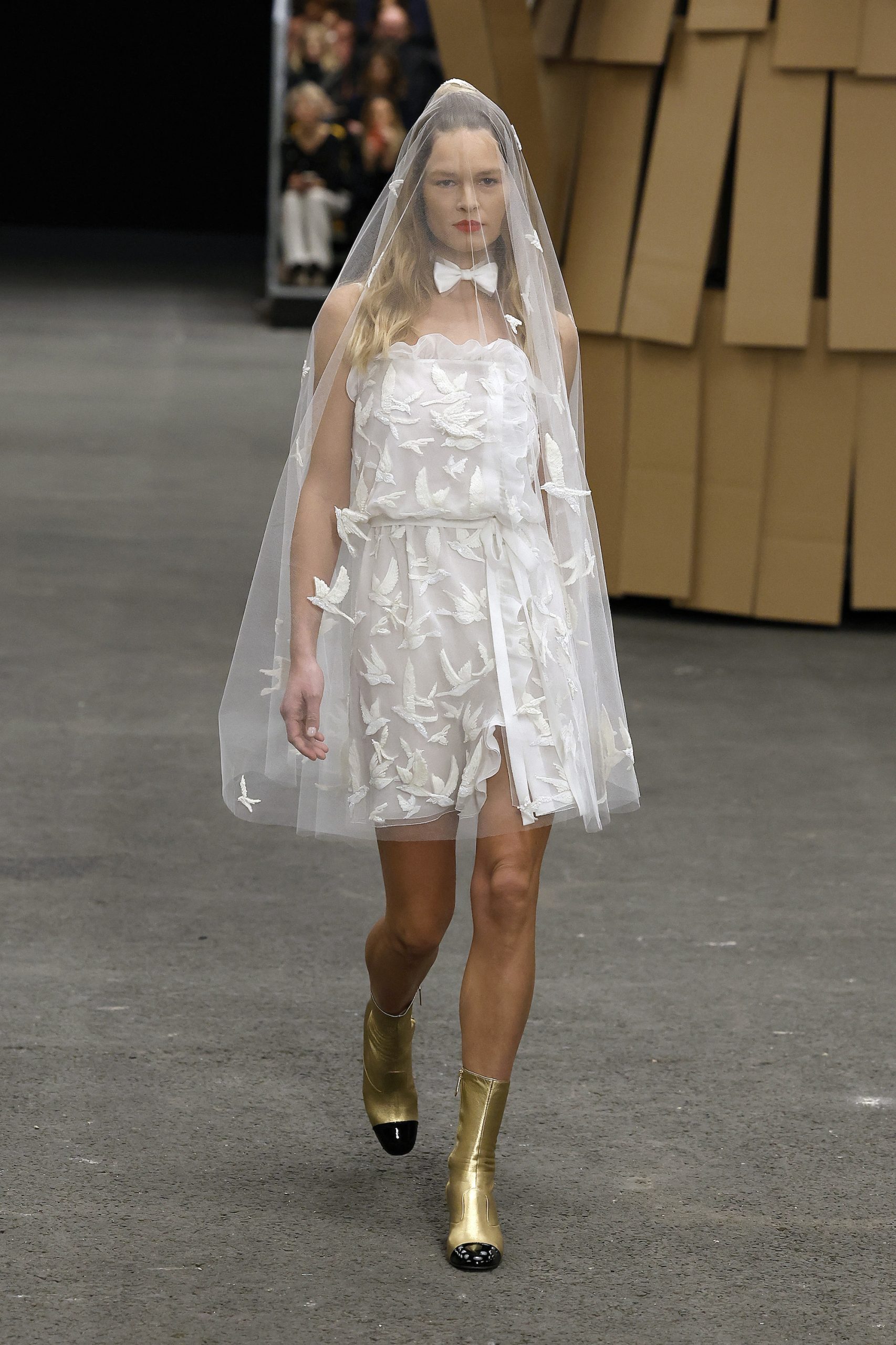 De bruidslook van Chanel couture lente/zomer 2023