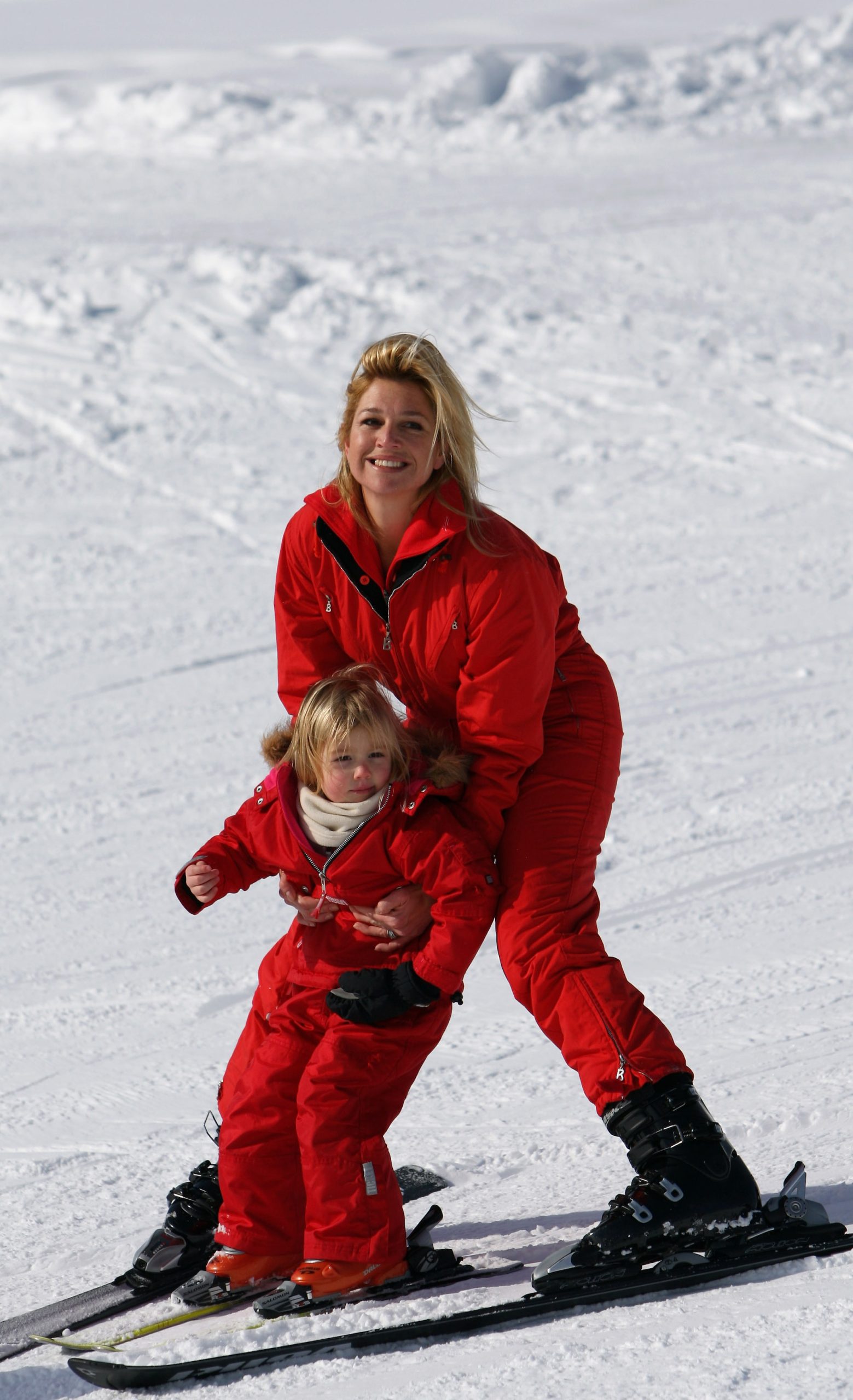 Máxima en prinses Alexia in 2009