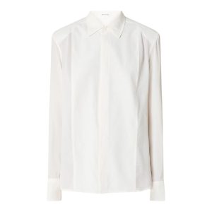 Witte zijden blouse van The Frankie Shop