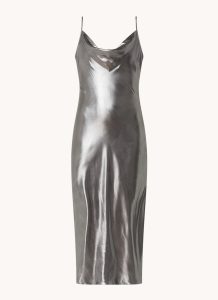 Allsaints zilveren jurk