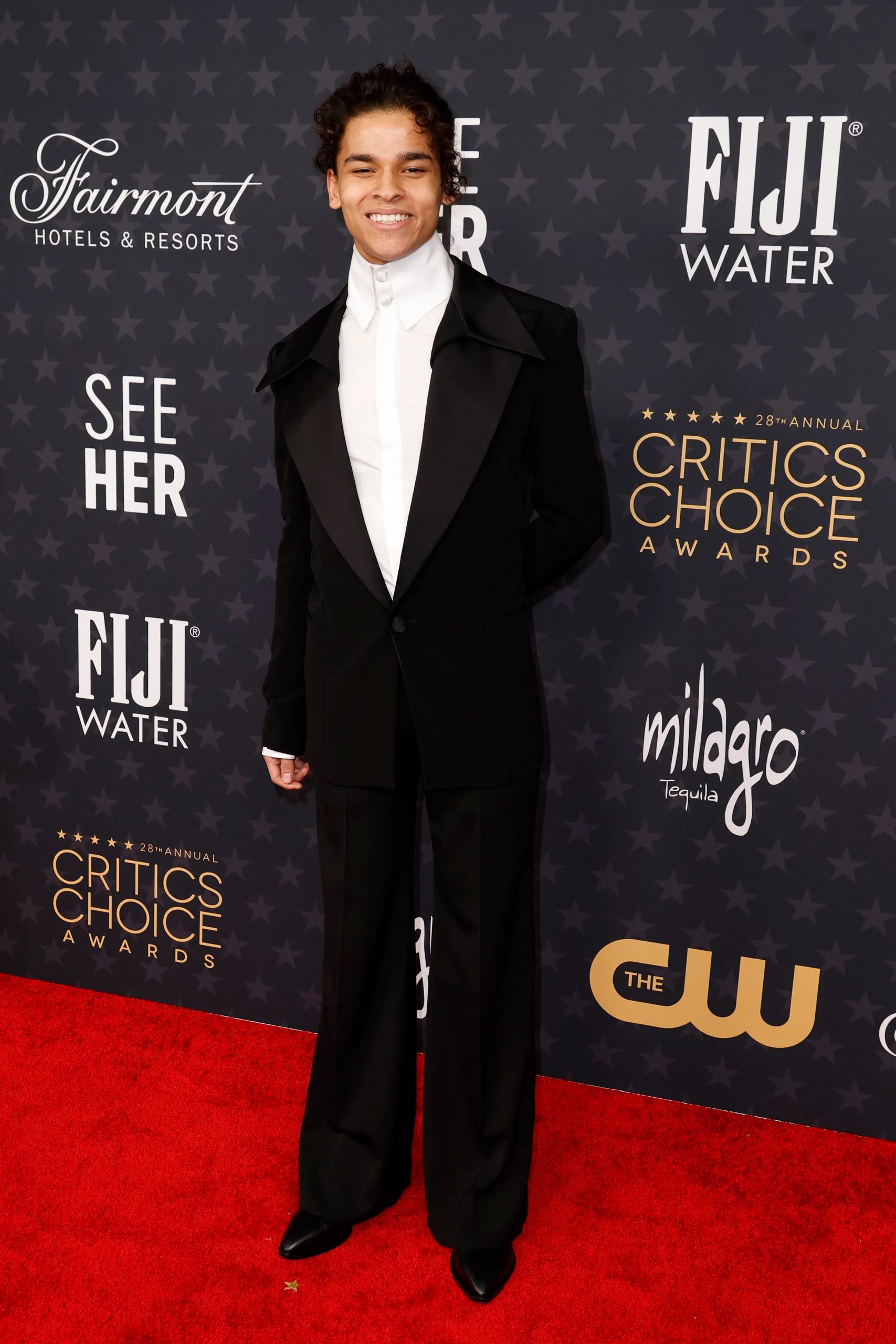 D'Pharaoh Woon-a-Tai bij de Critics Choice Awards 2023