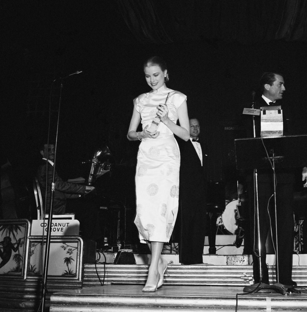 Grace Kelly bij de Golden Globes